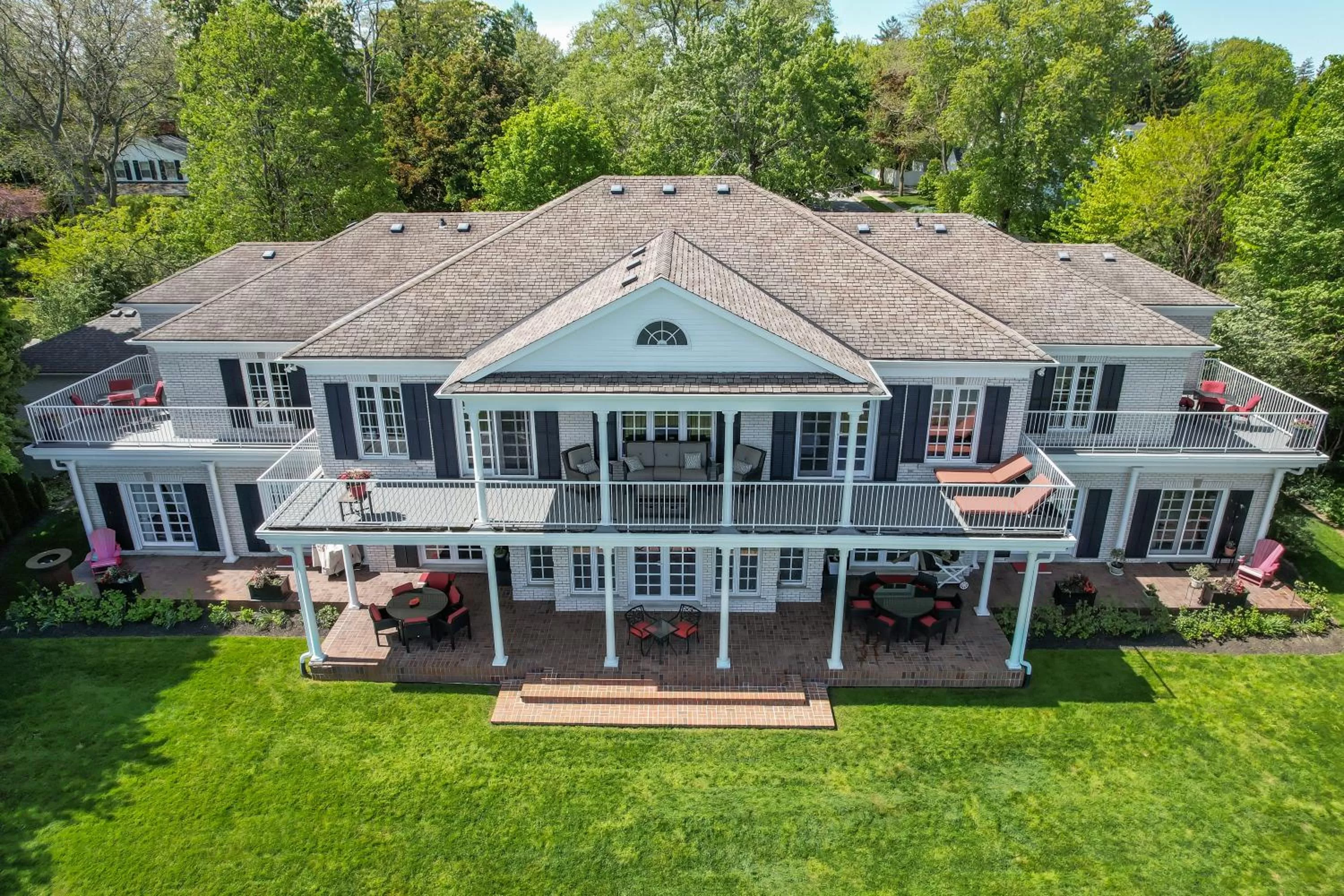 Property building, Bird's-eye View in Somerset - A Private Retreat