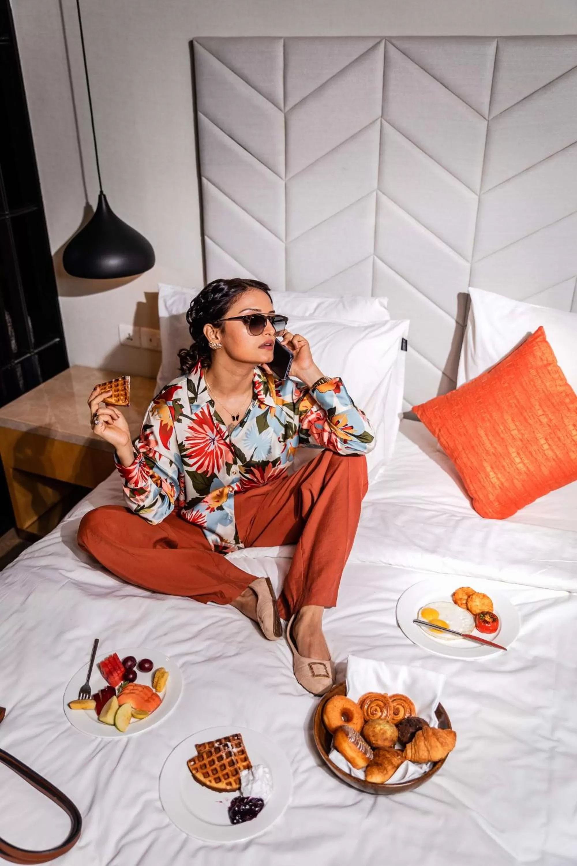 Bed in Hyatt Centric Juhu Mumbai