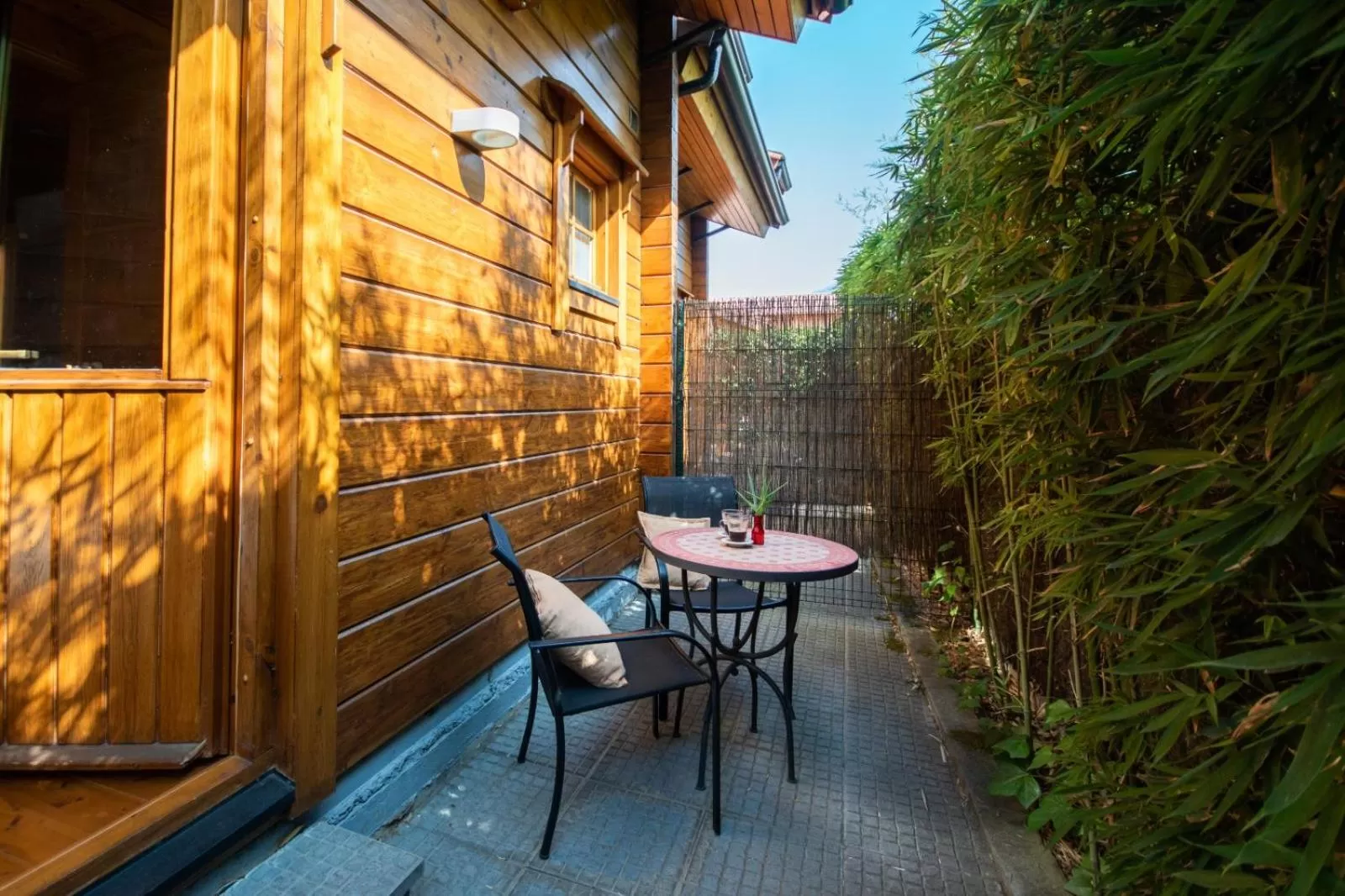 Balcony/Terrace in Hotel Somlom - ECO Friendly Montseny