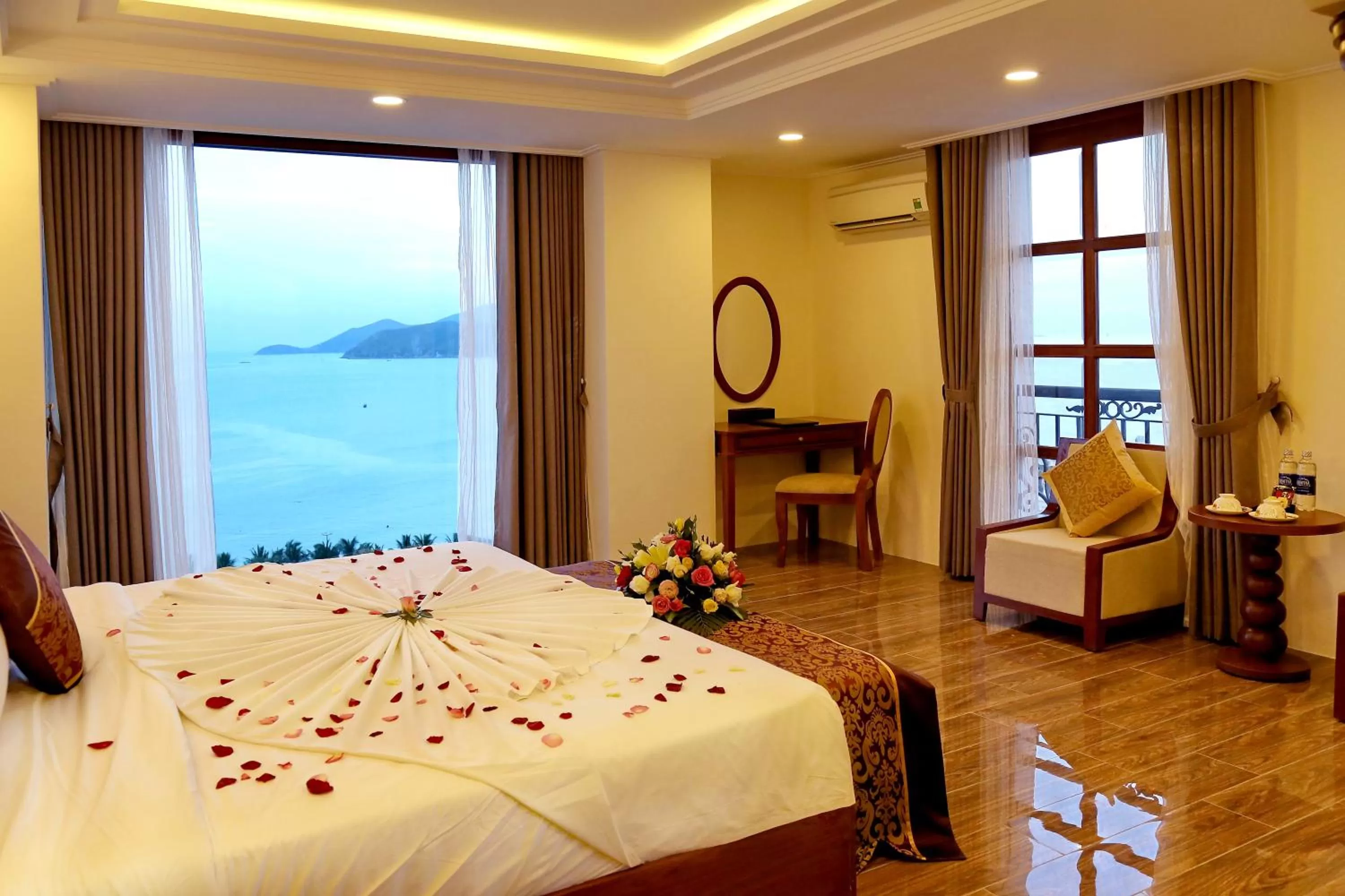Sea view, Bed in Apus Hotel