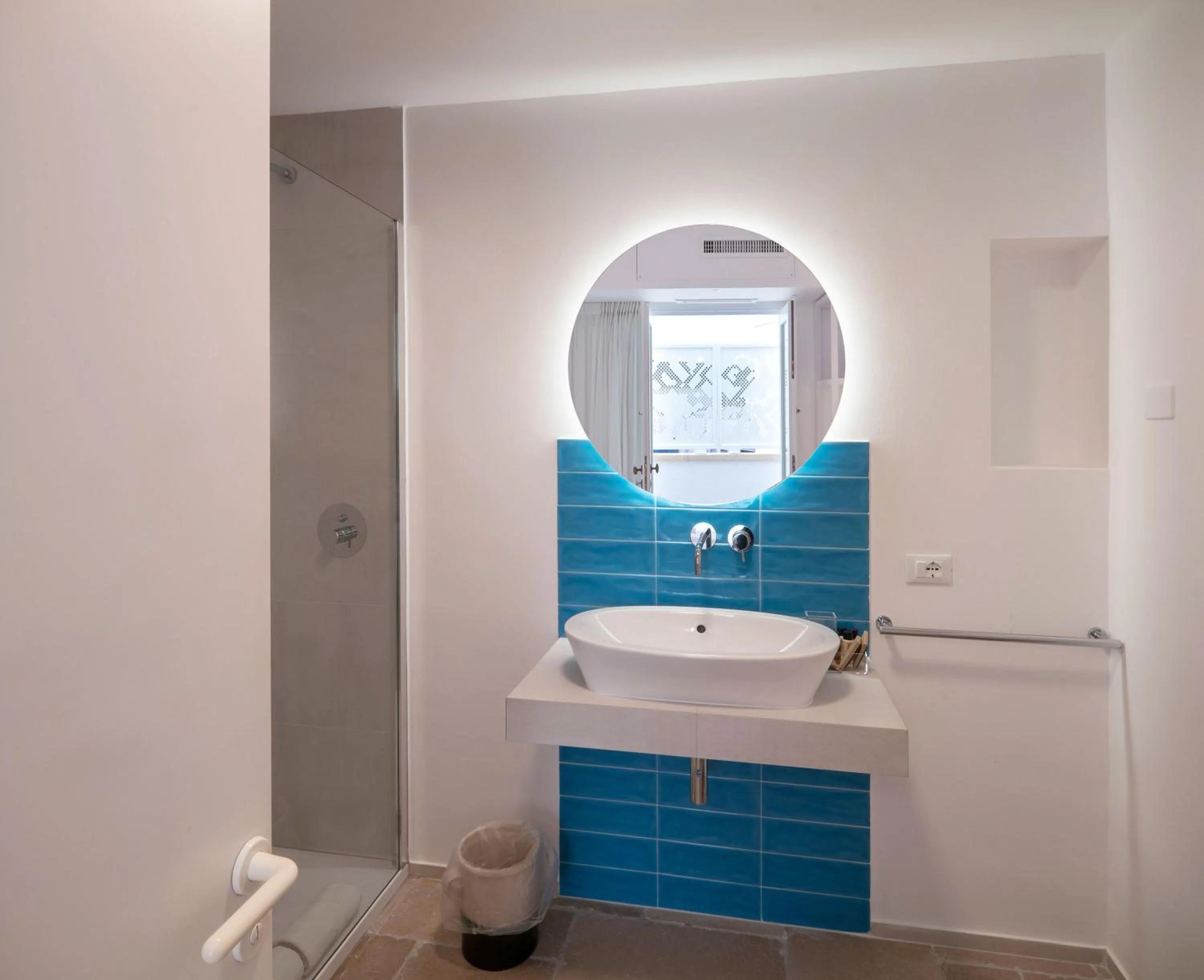 Bathroom in Dimora San Giuseppe Hotel & SPA