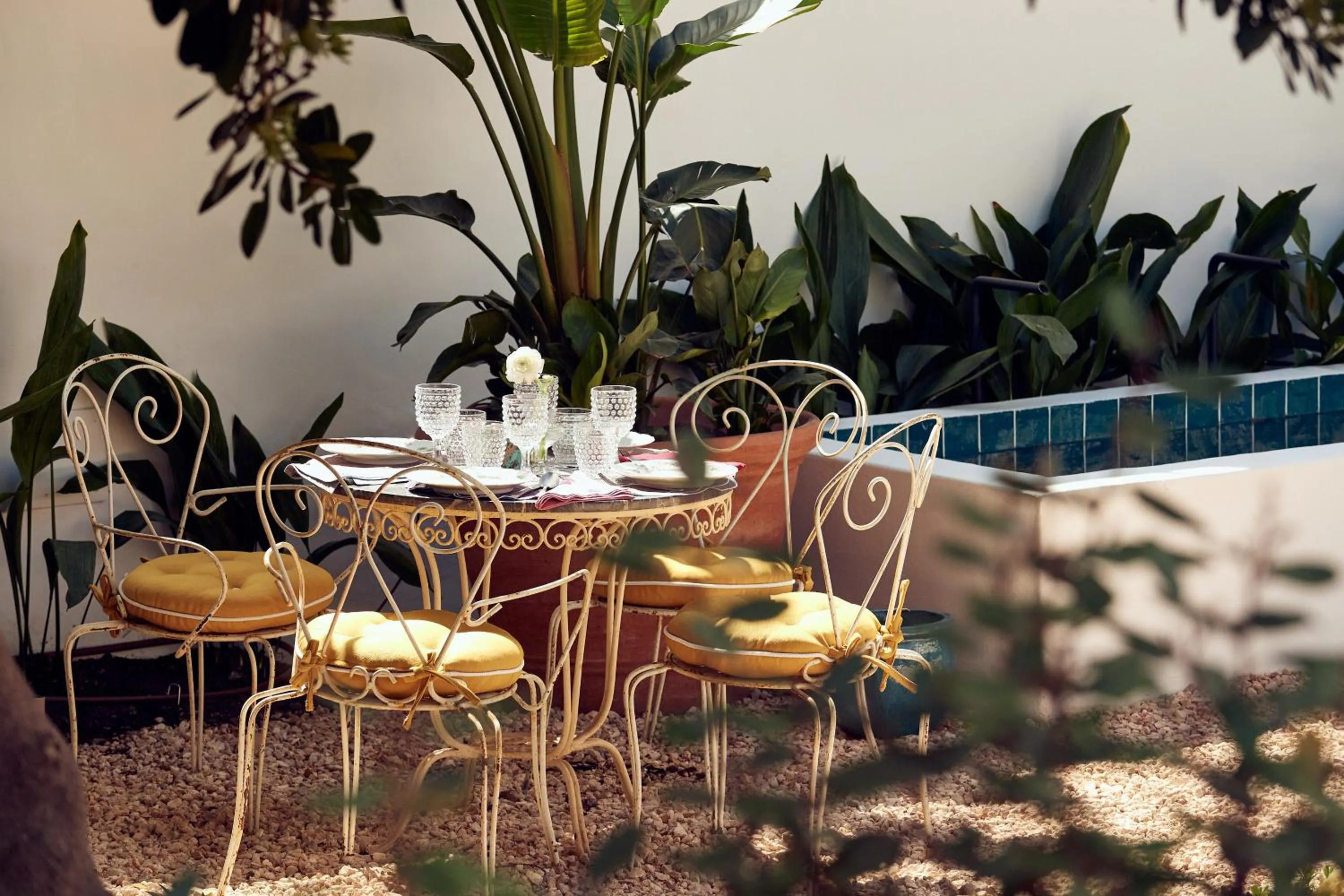 Garden in Cristine Bedfor Mahon Boutique Hotel