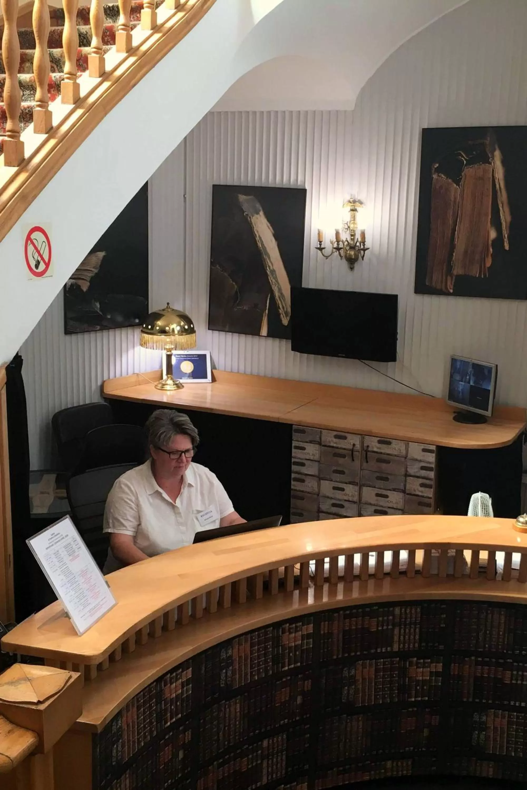 Lobby or reception in Pokoje Gościnne Dom Literatury