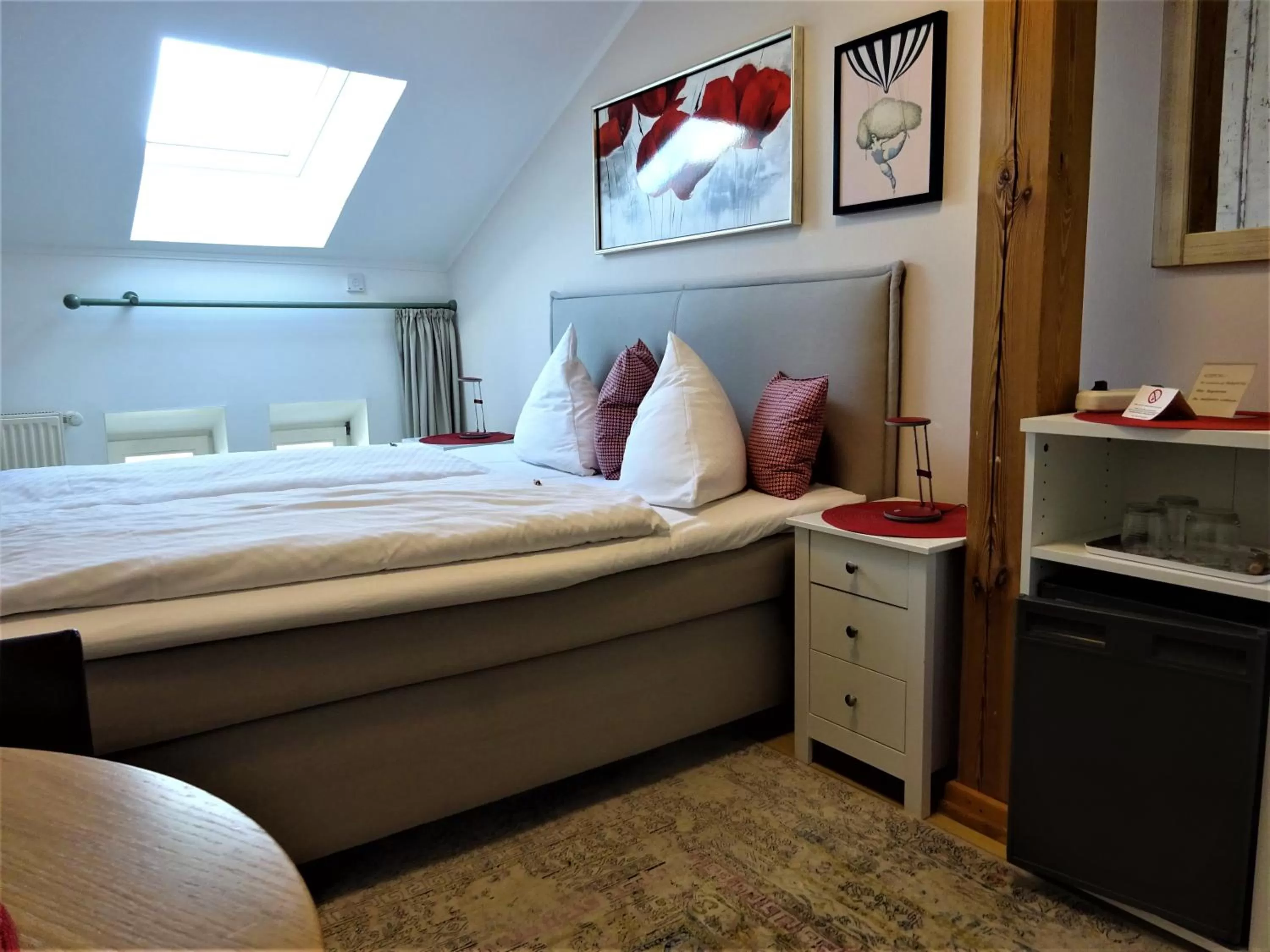 Bed in Hotel Pension Zur Fährbrücke