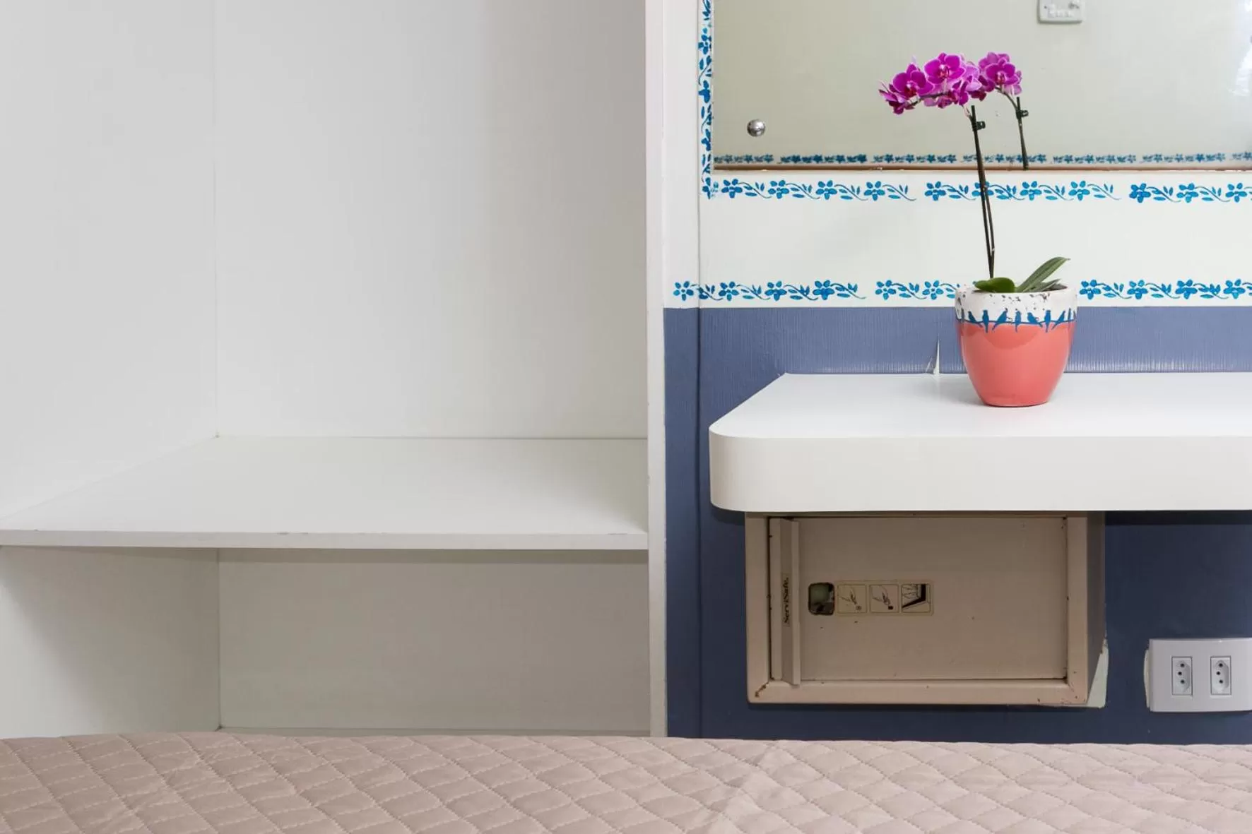 Bedroom in Hotel Residenza - 400m do inicio da Av Paulista e Metrô Paraiso