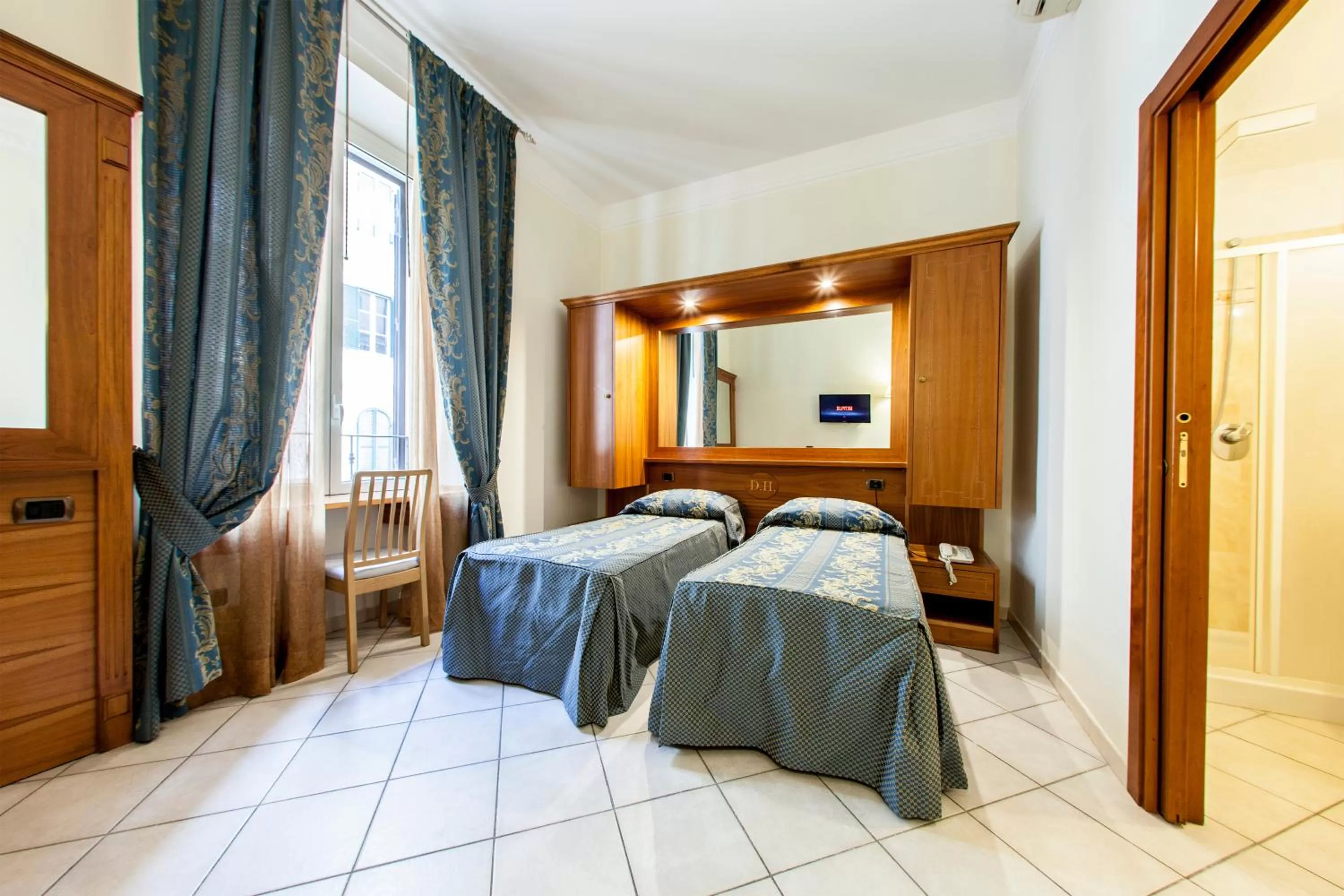 Bedroom, Bed in Hotel Domus Praetoria