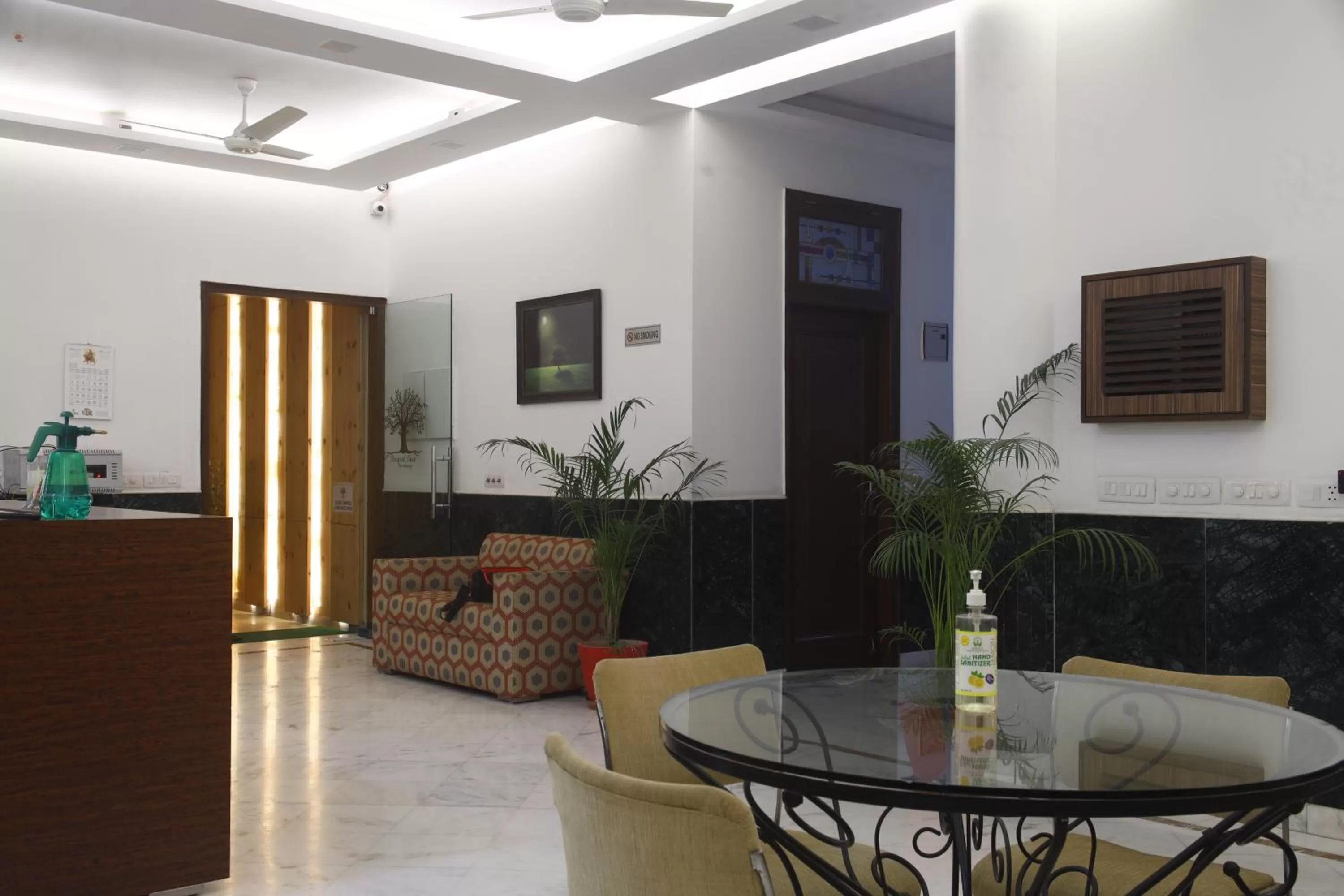 Seating area in Peepal Tree Residency