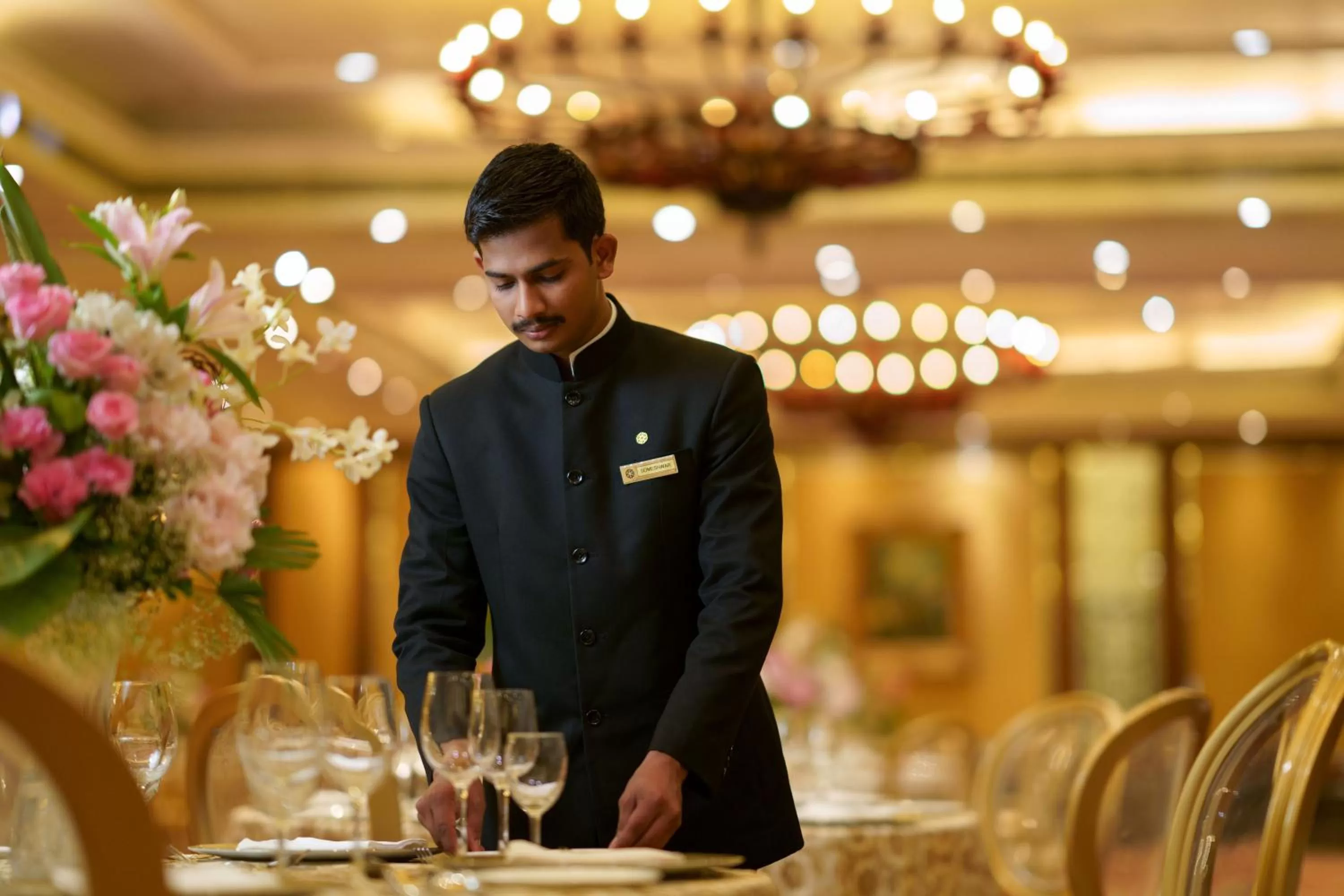 Staff in Taj Krishna