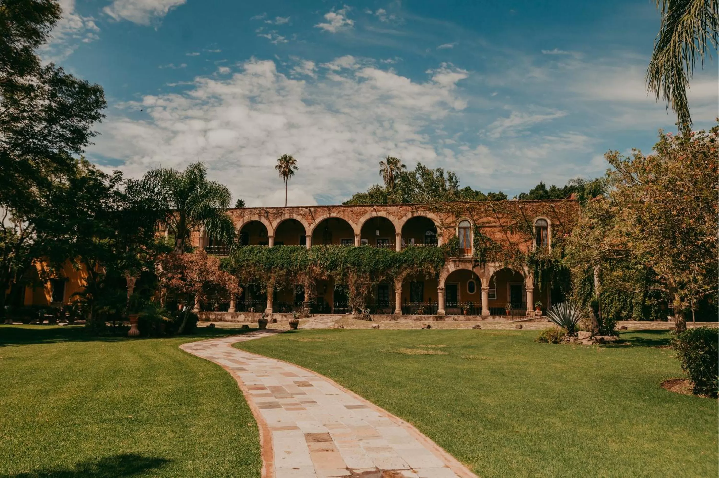 Garden view in Hacienda El Carmen Hotel & Spa