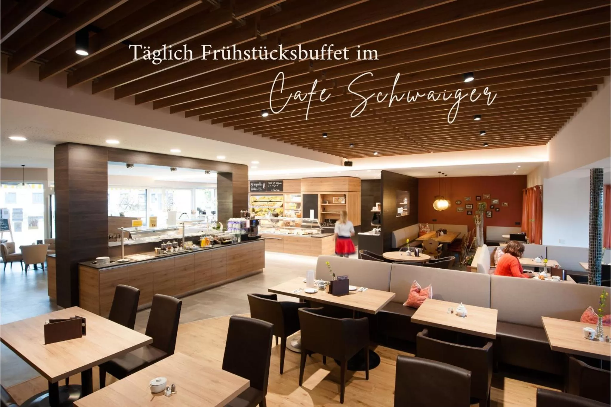 Restaurant/places to eat in Hotel Schwaiger
