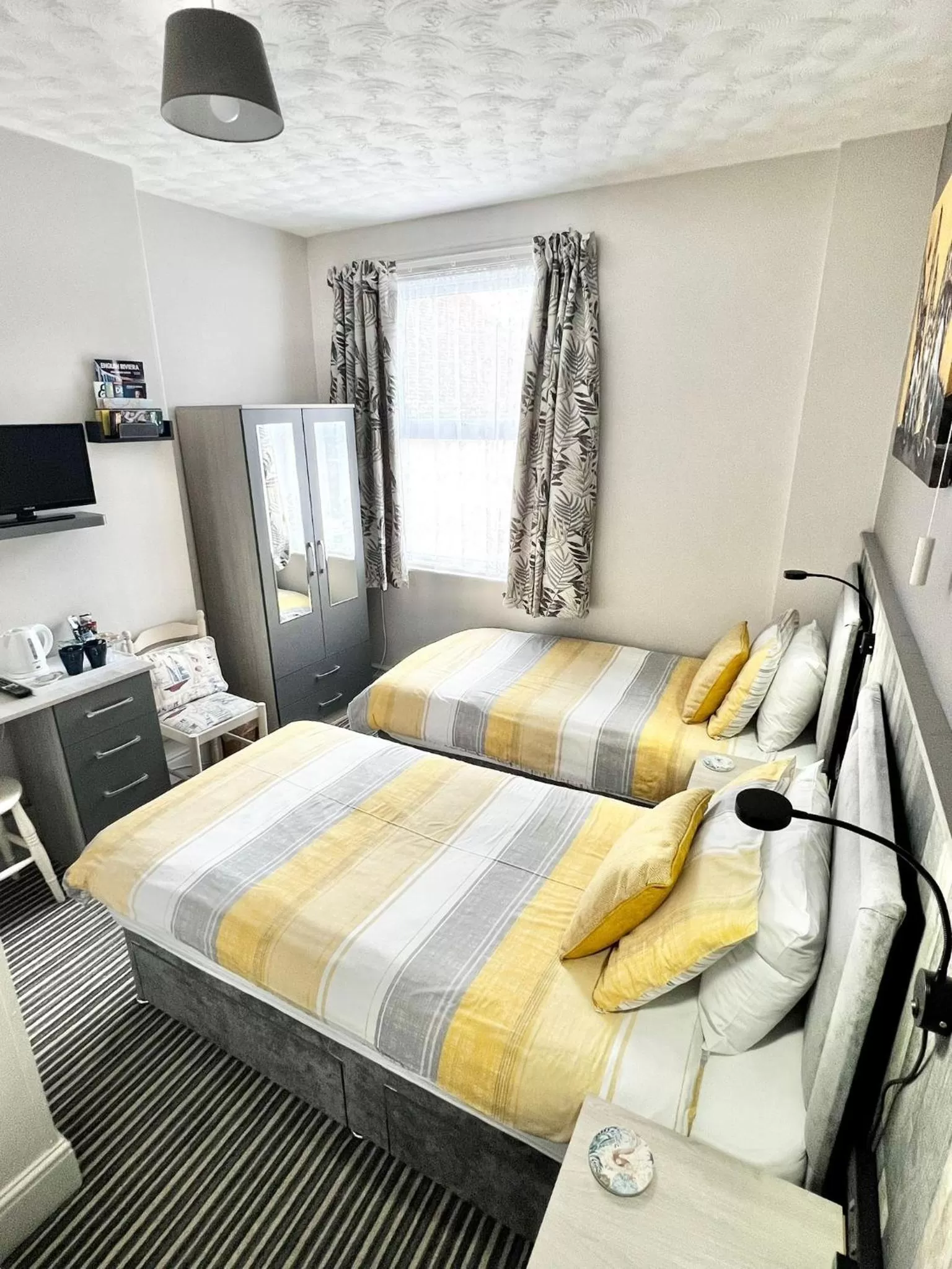 Bed in Belle Dene Guest House