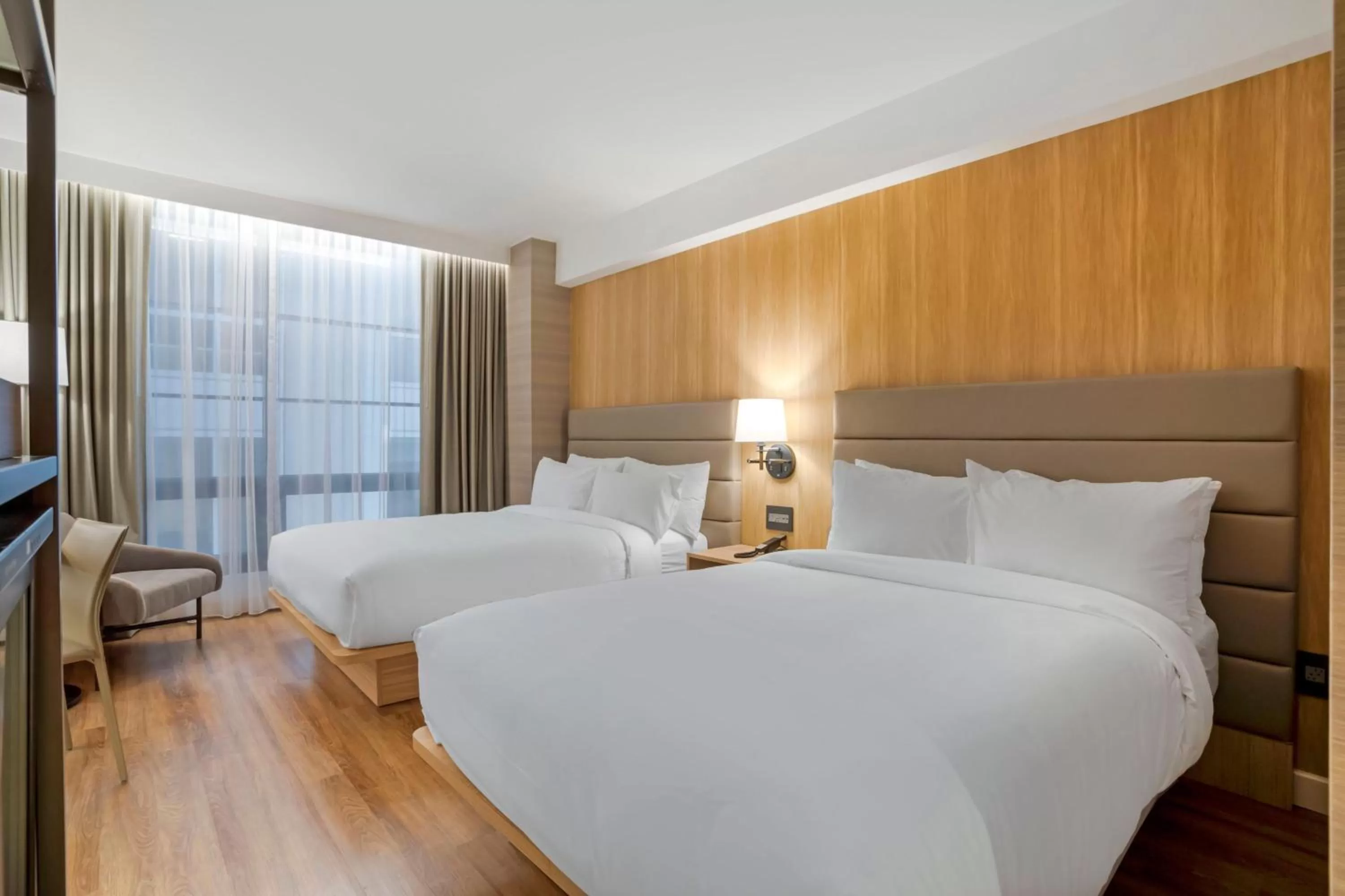 Queen Room with Two Queen Beds - Hearing Accessible in AC Hotel by Marriott Washington DC Convention Center