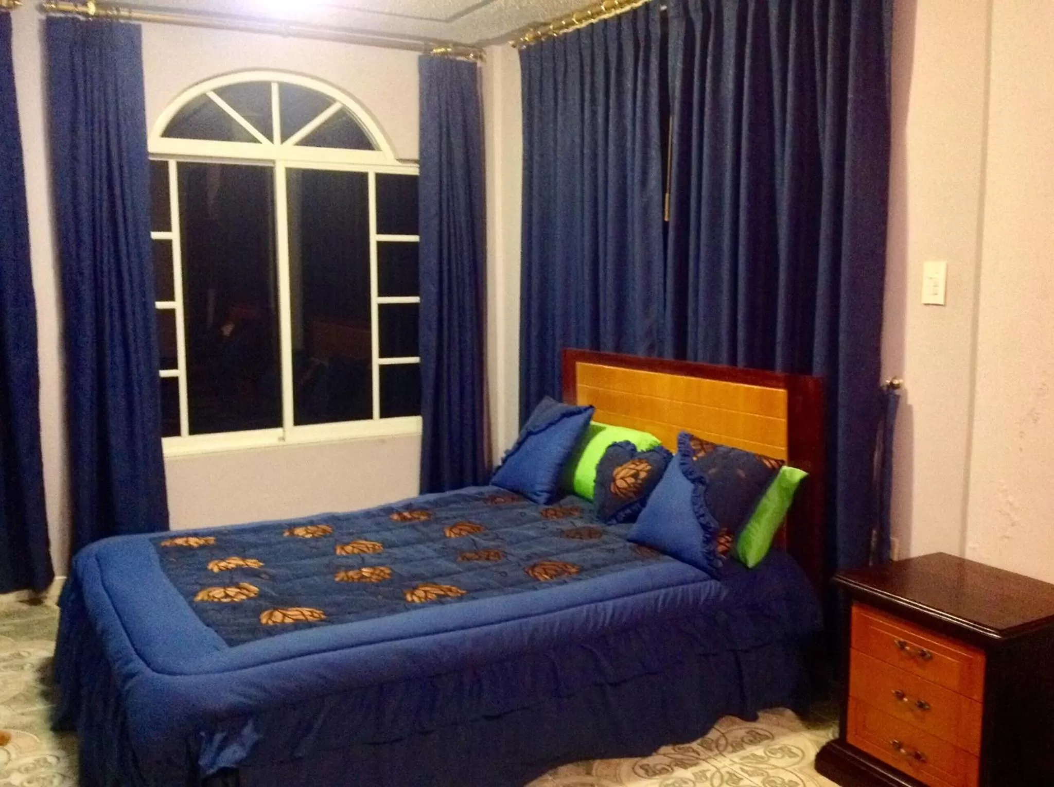 Bed in Hostal Mirador de Otavalo