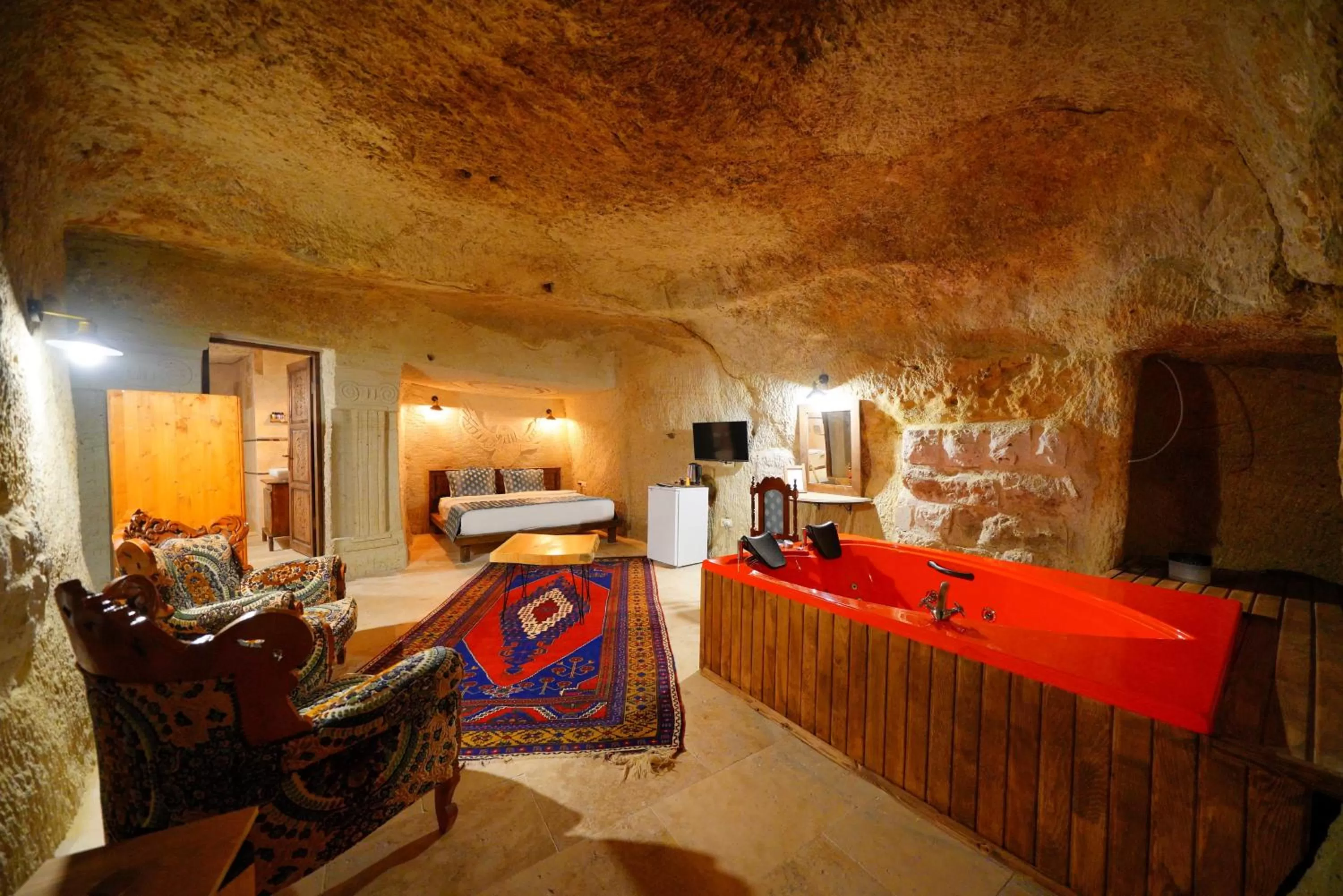 Bedroom in Cappadocia Nar Cave House & Swimming Pool