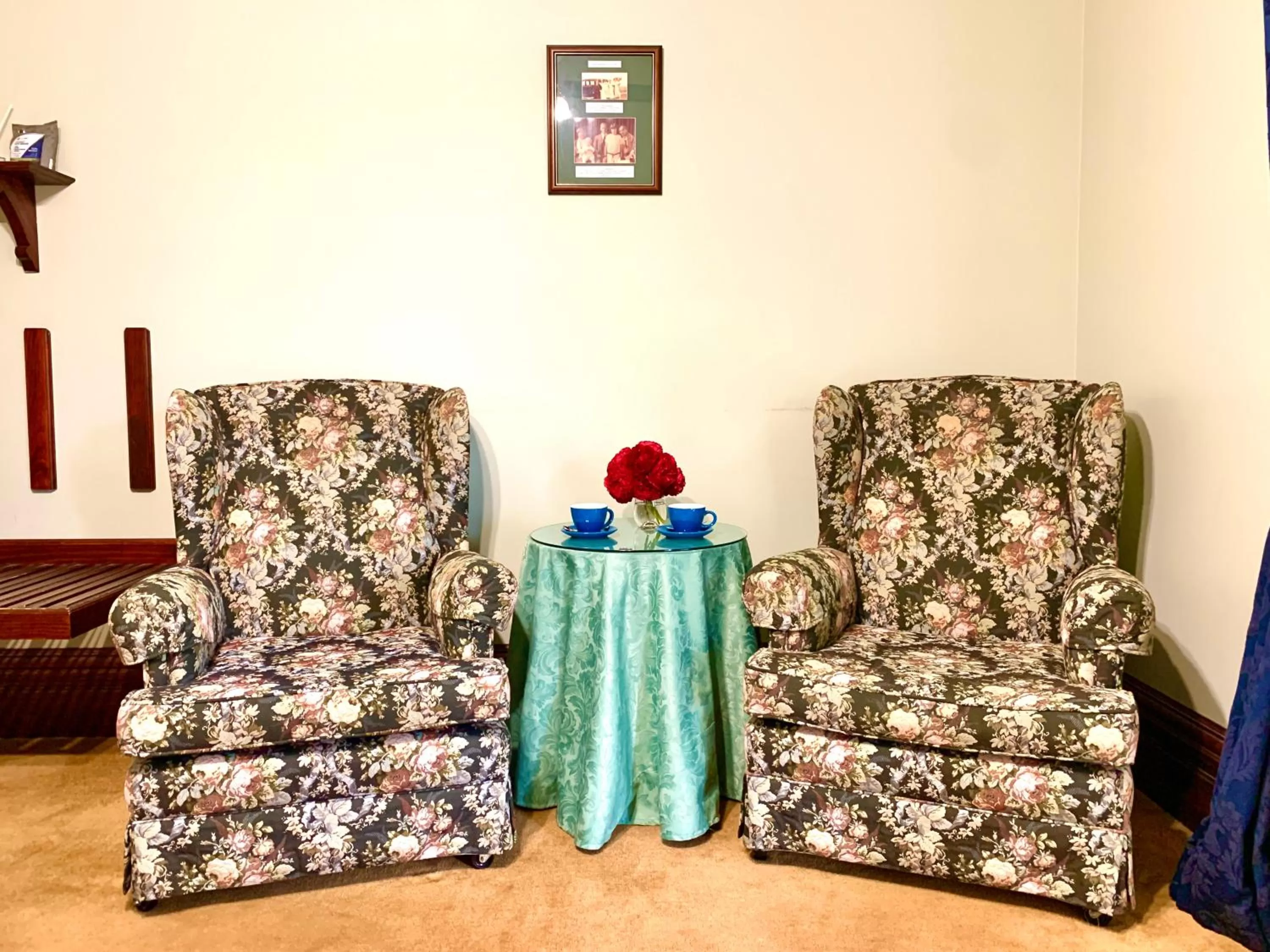 Seating area in Orana House