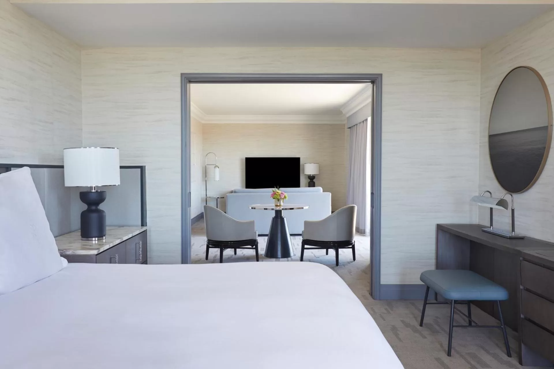 Photo of the whole room, Bed in Beverly Wilshire, A Four Seasons Hotel