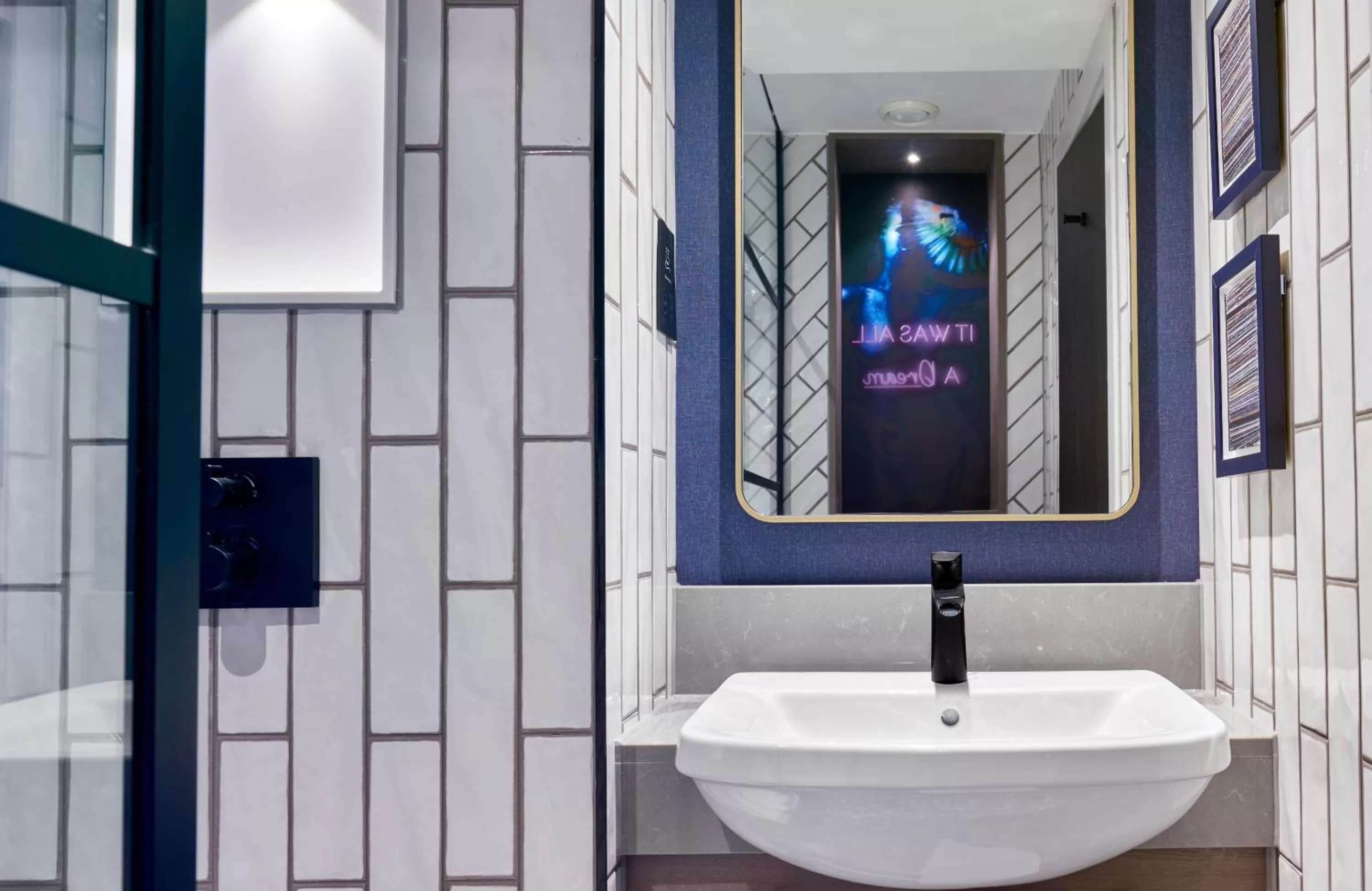 Bathroom in NYX Hotel London Holborn by Leonardo Hotels