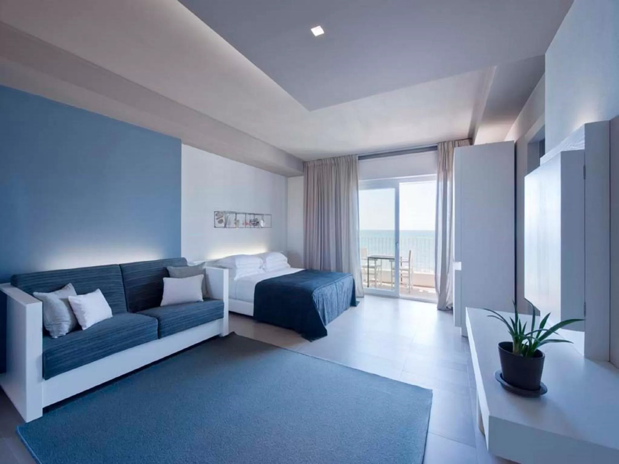 Bed in Il Fogliano Hotel New Life