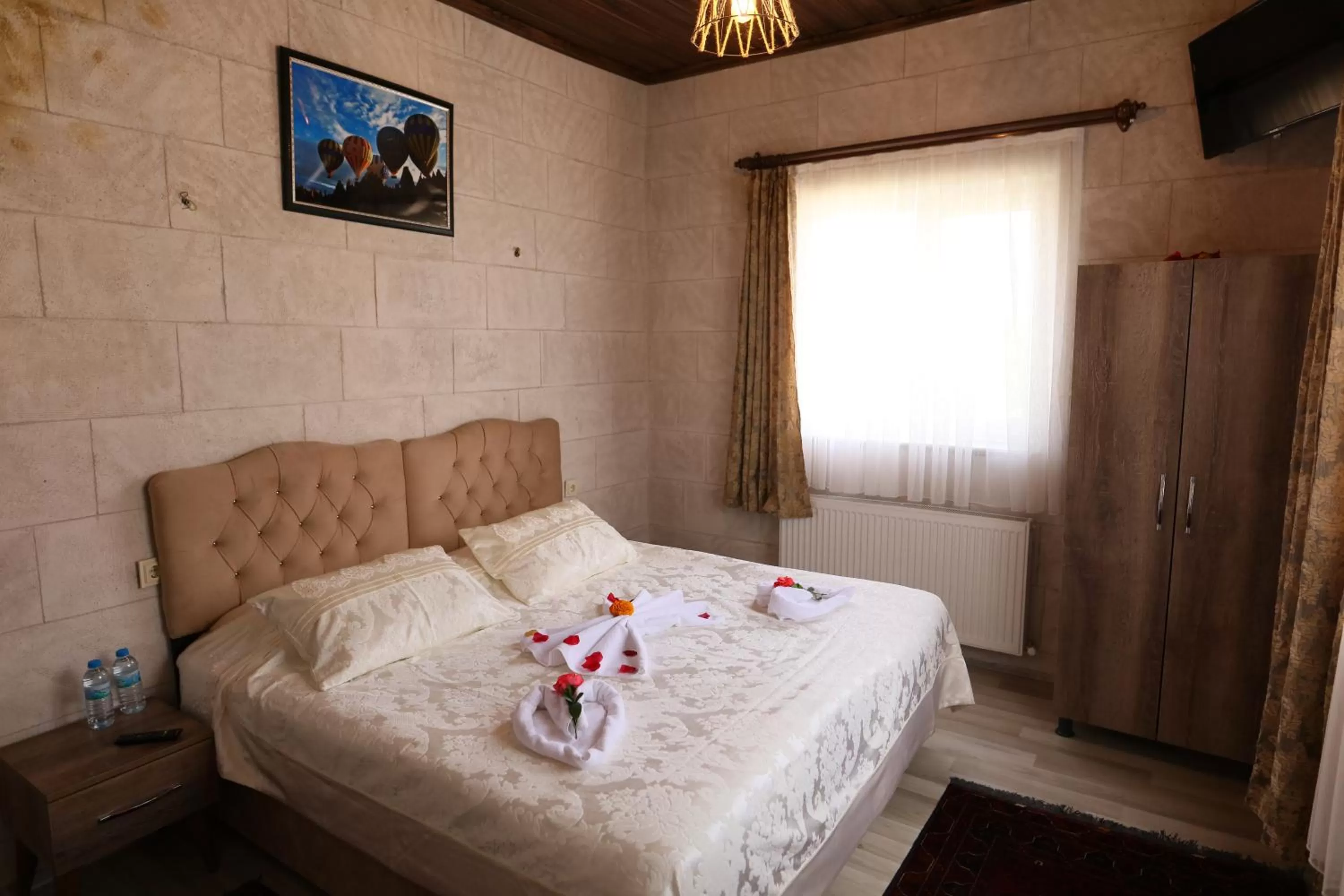 Bed in Epoch Stone House