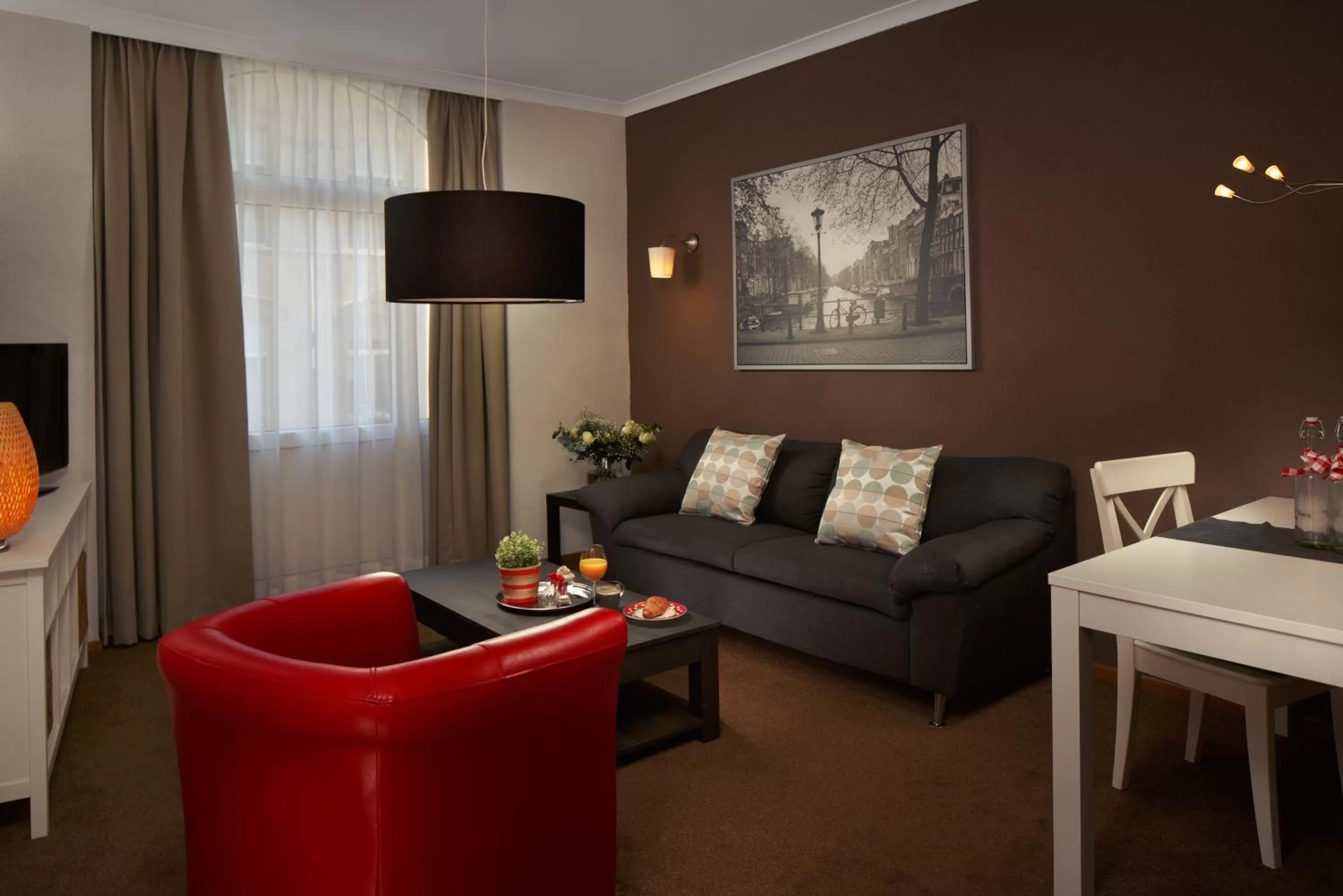 TV and multimedia in Appartementen Valkenburg