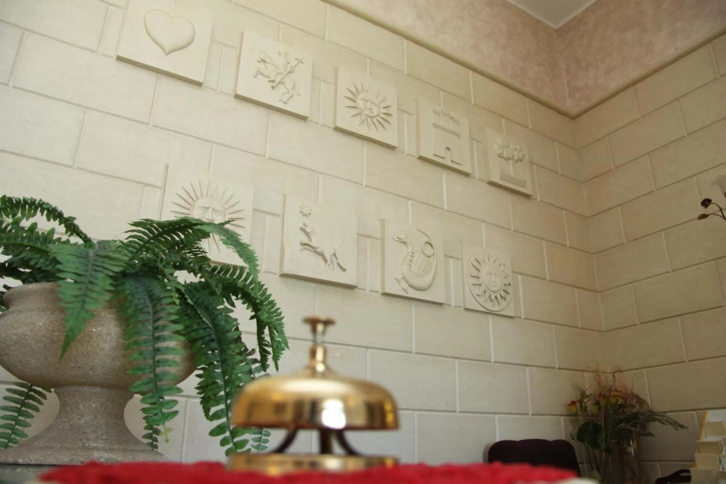 Lobby or reception, Property Logo/Sign in Grikò Country Hotel