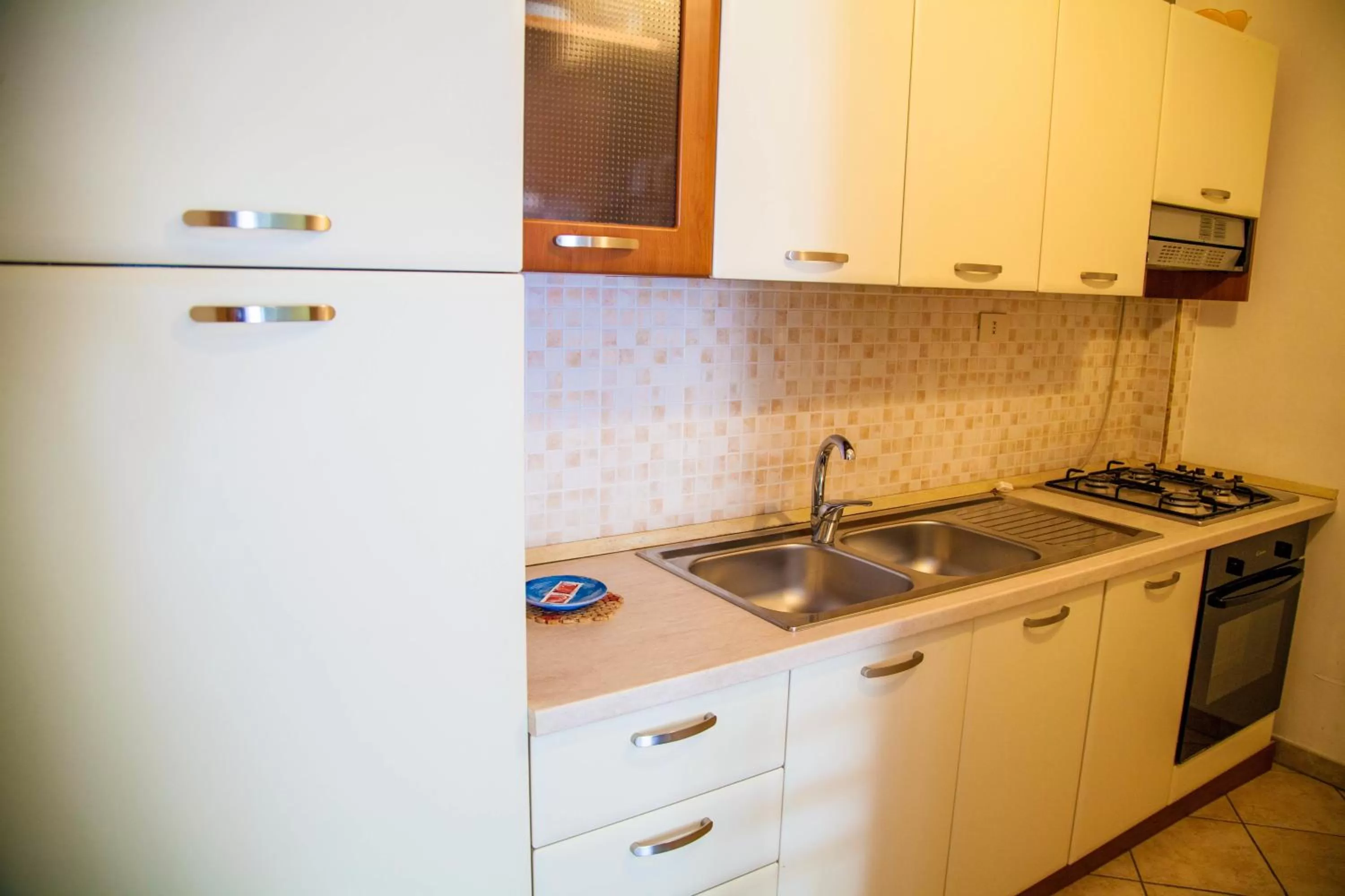 Kitchen or kitchenette in Bed & Breakfast Il Castellino