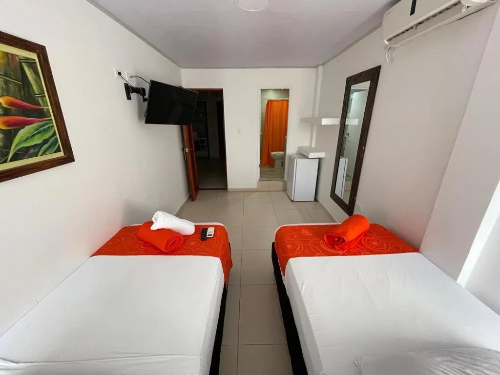 Bed in La Posada De Lulú