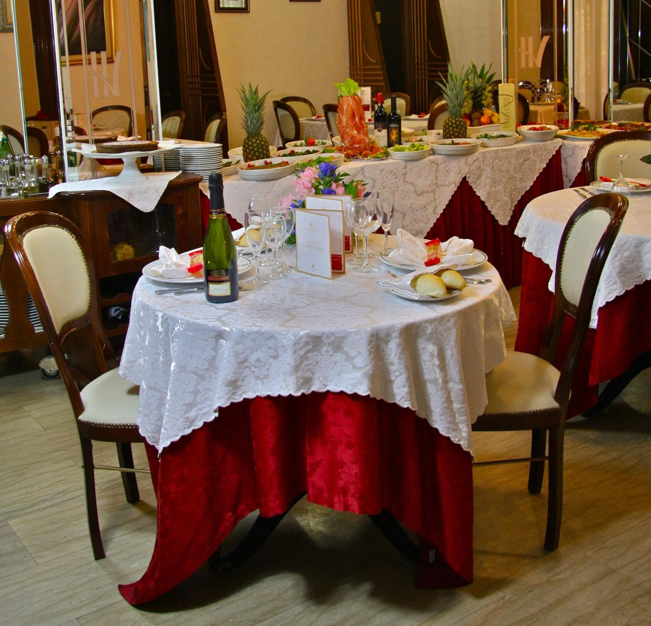 Restaurant/places to eat in Hotel Vienna Ostenda e Ristorante il Danubio