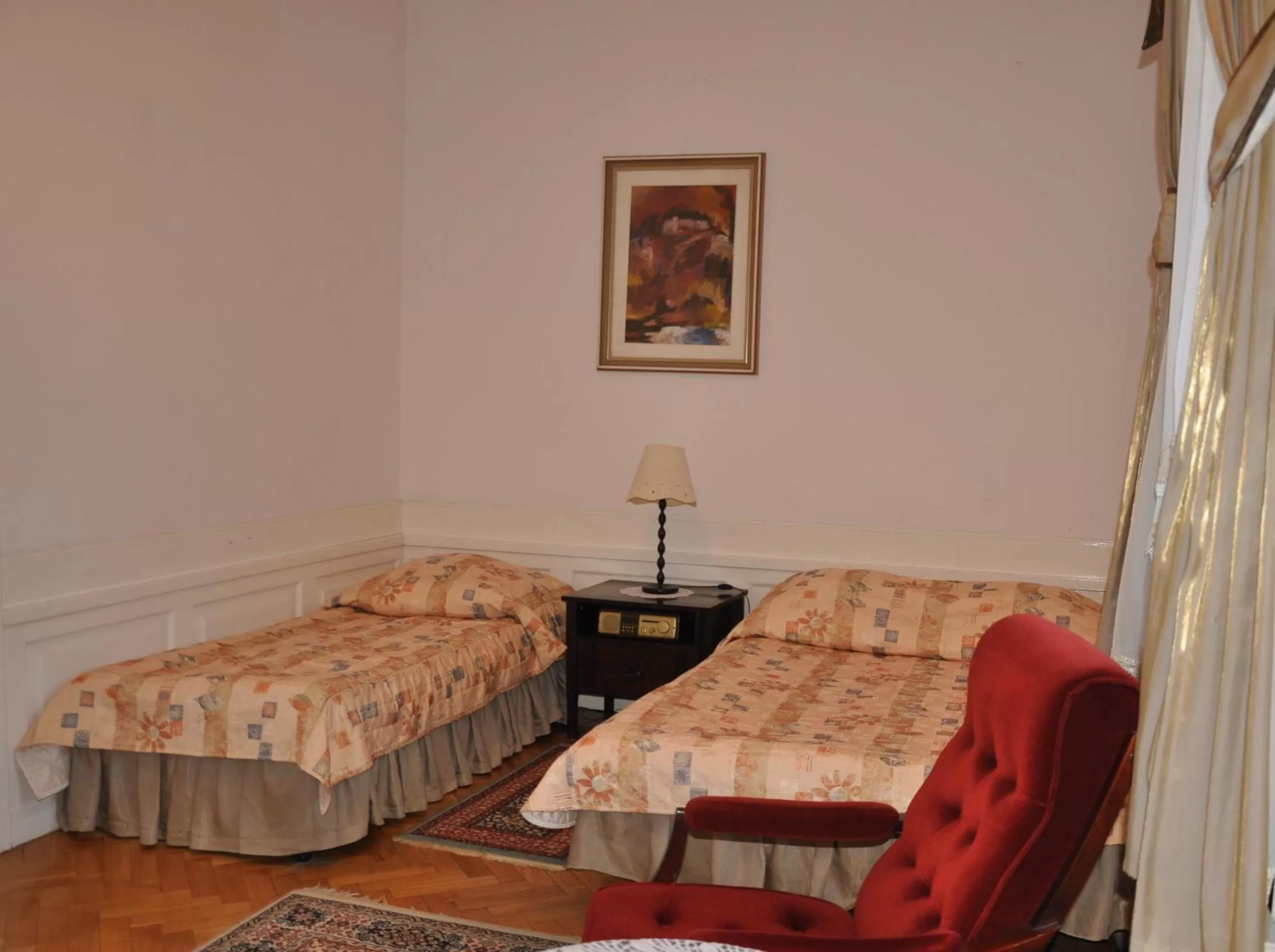 Bed in Hotel Zamek Pułtusk Dom Polonii