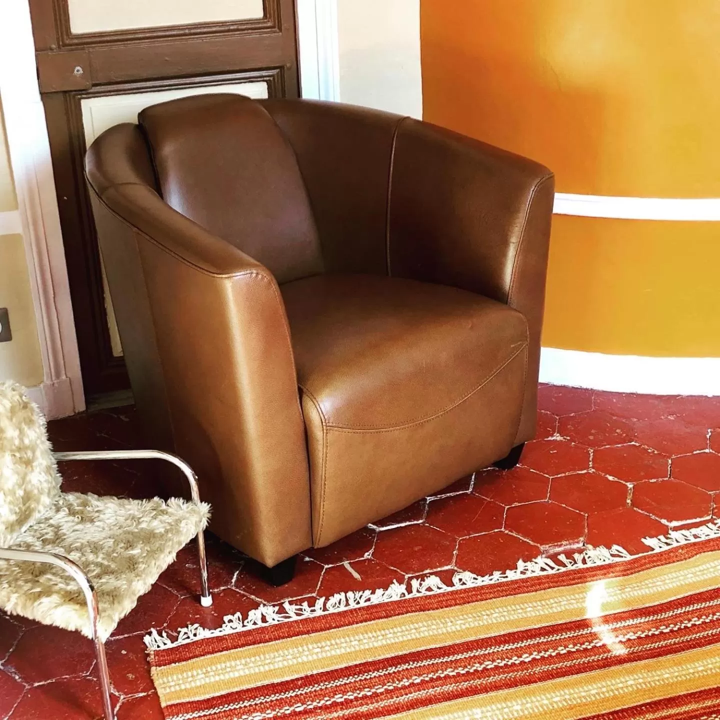 Living room in Villa Eugénie Melun