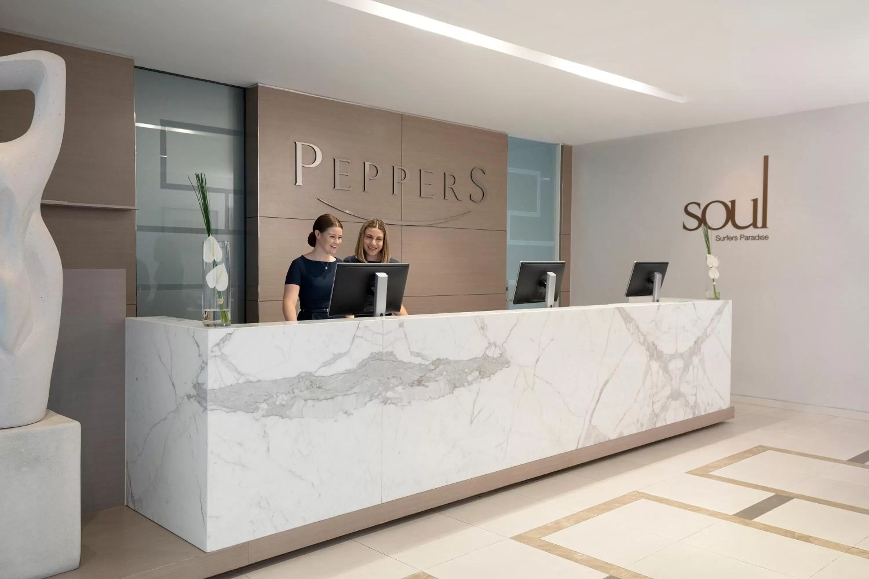 Lobby or reception in Peppers Soul Surfers Paradise