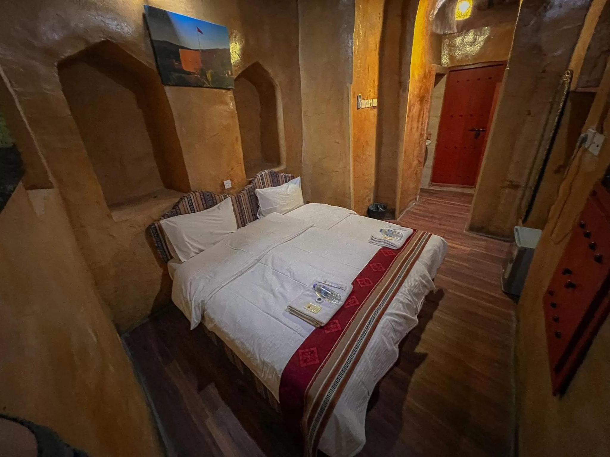 Bed in Nizwa Heritage Inn