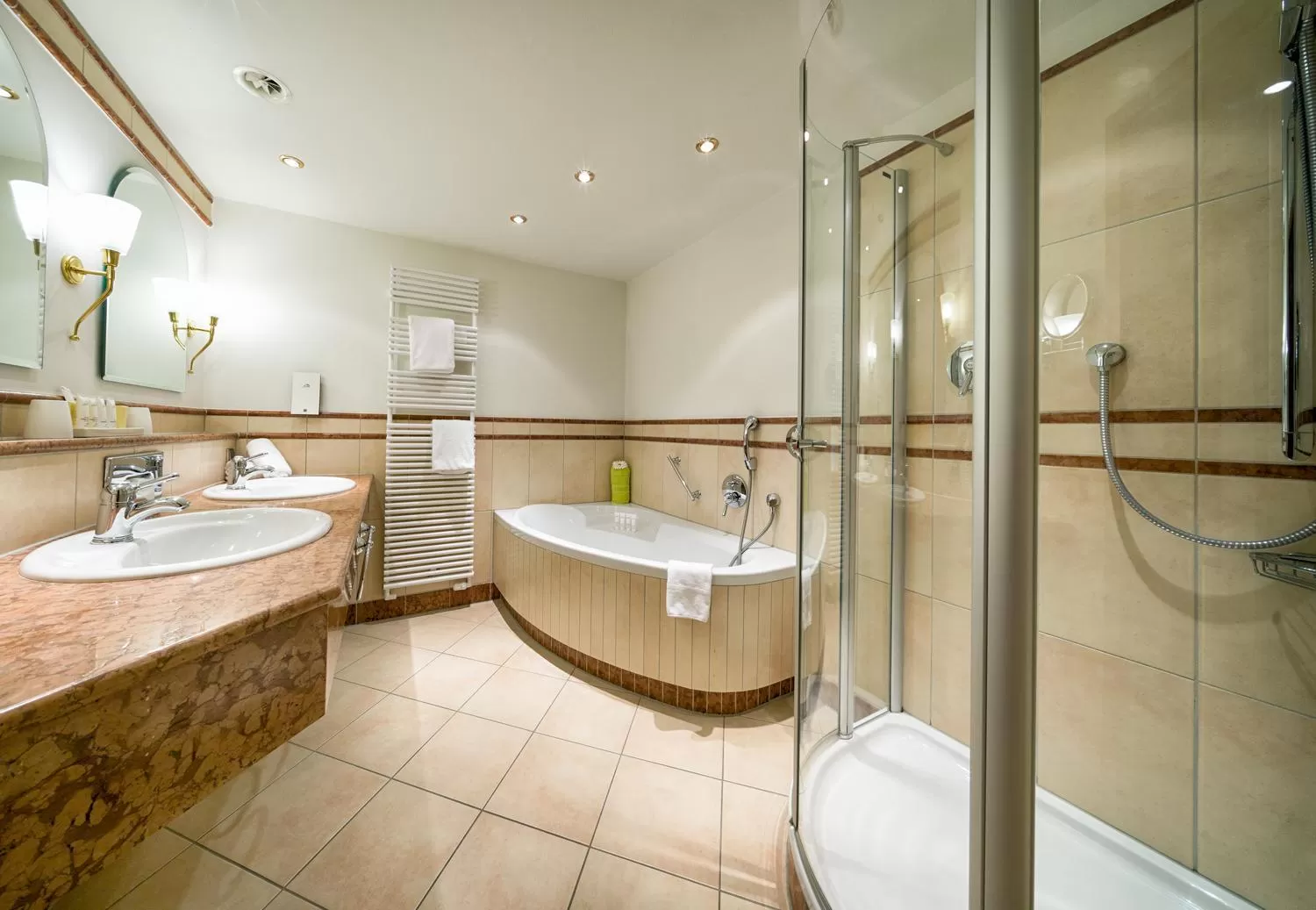 Bathroom in Ringhotel Mönch`s Waldhotel