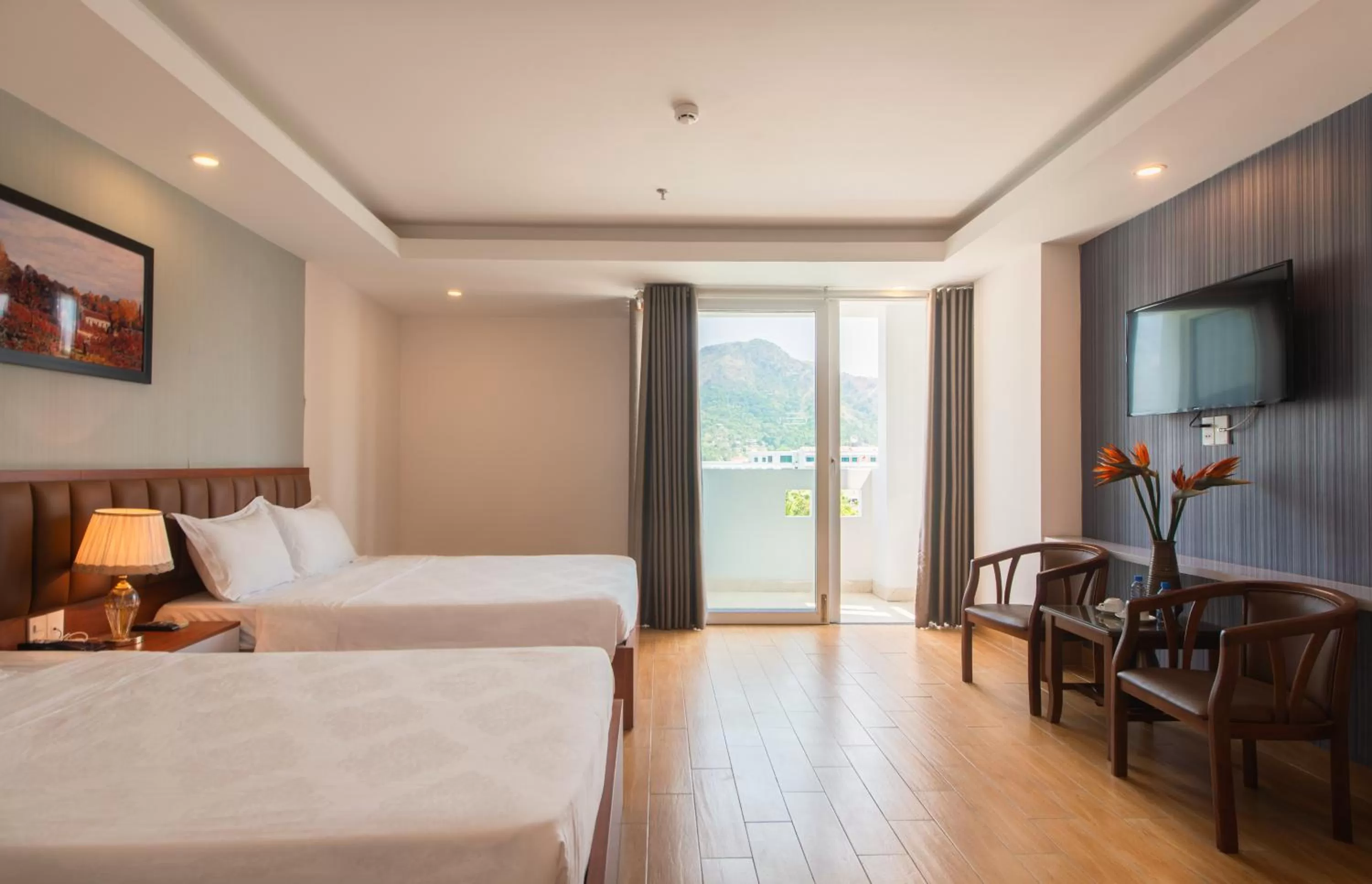Bed in Canary Nha Trang Hotel