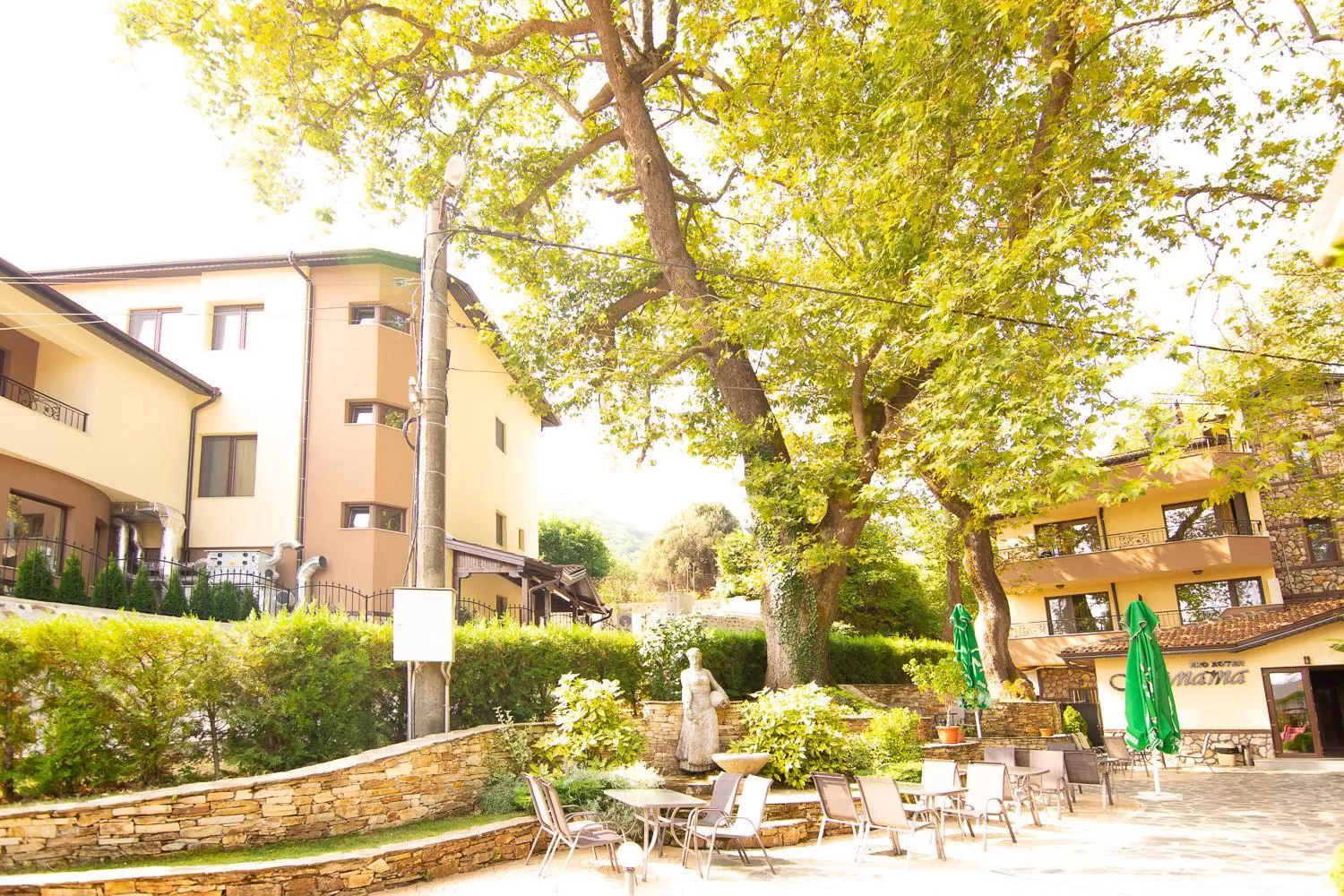 Property building in Eco Hotel Momata