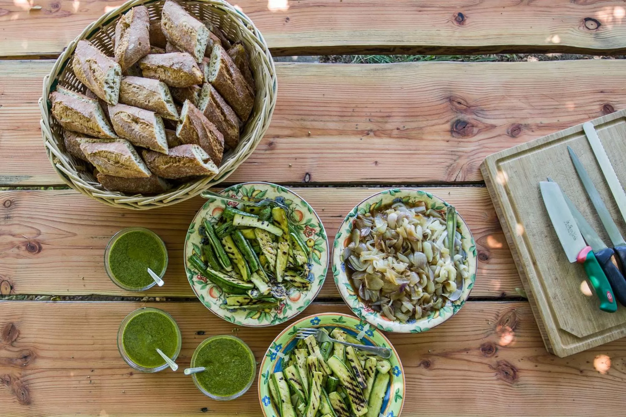 Food in novanta nature retreat