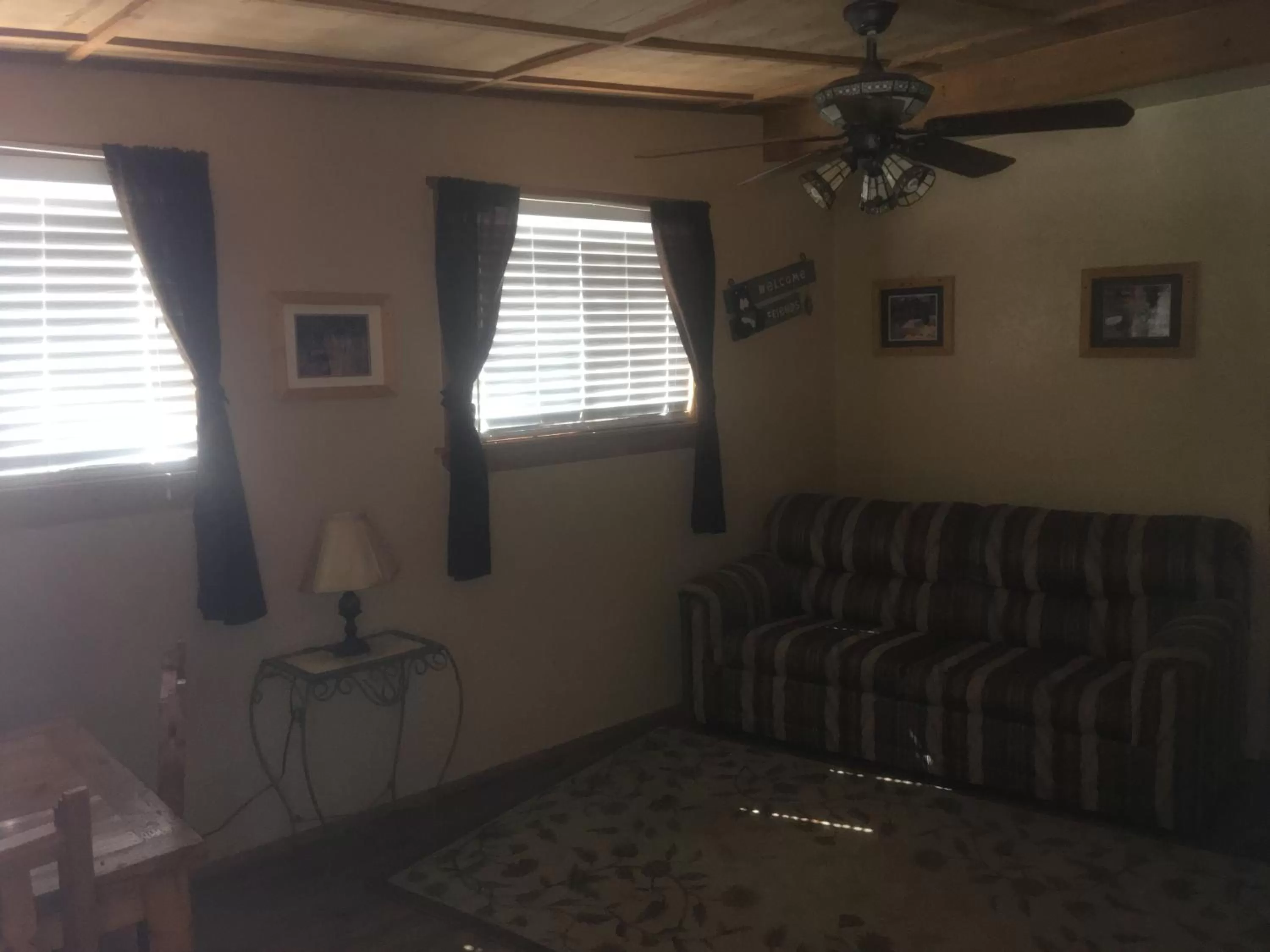 Seating Area in Rainbows End Fishing Resort