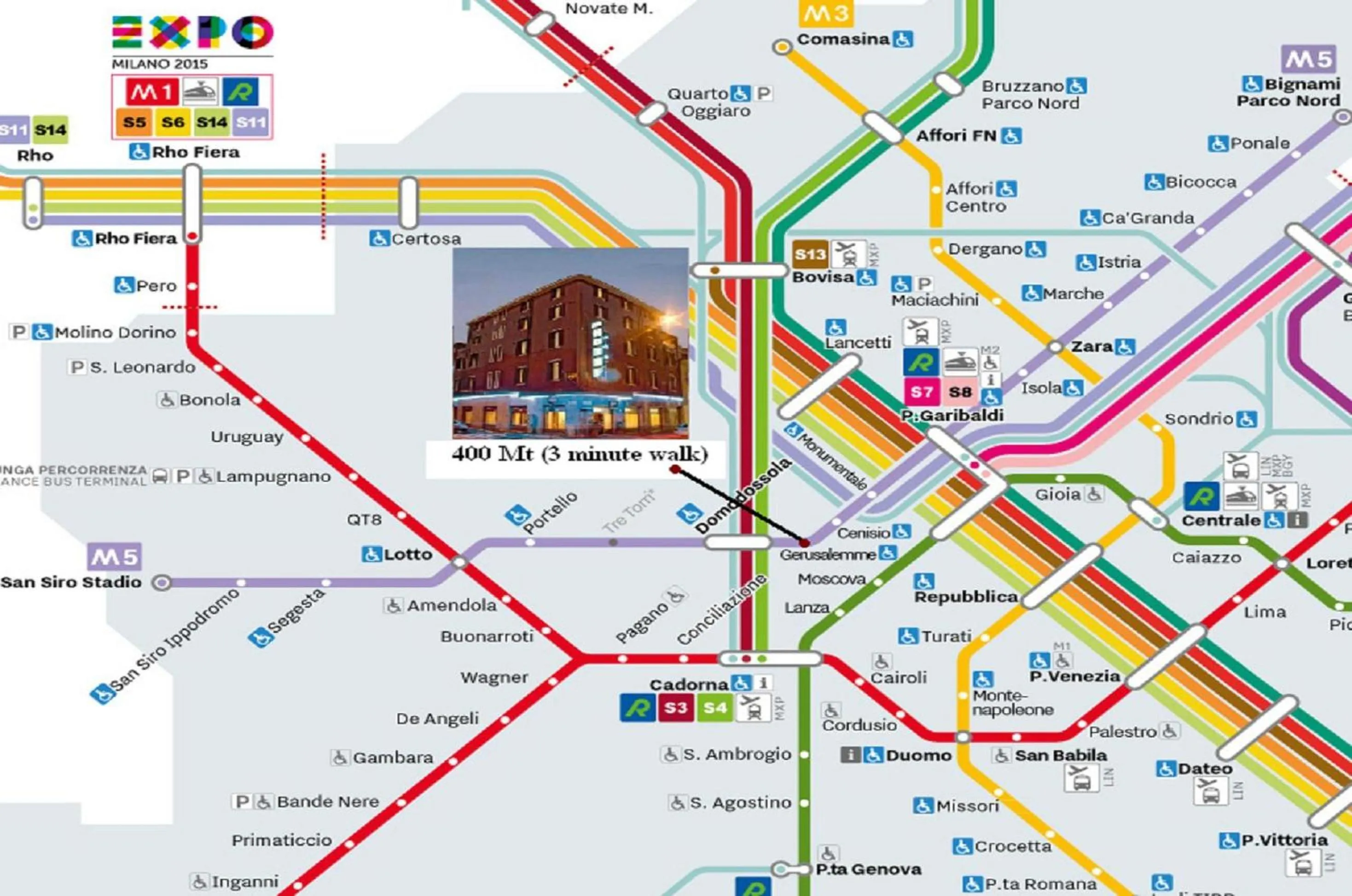 Nearby landmark in Piccolo Hotel