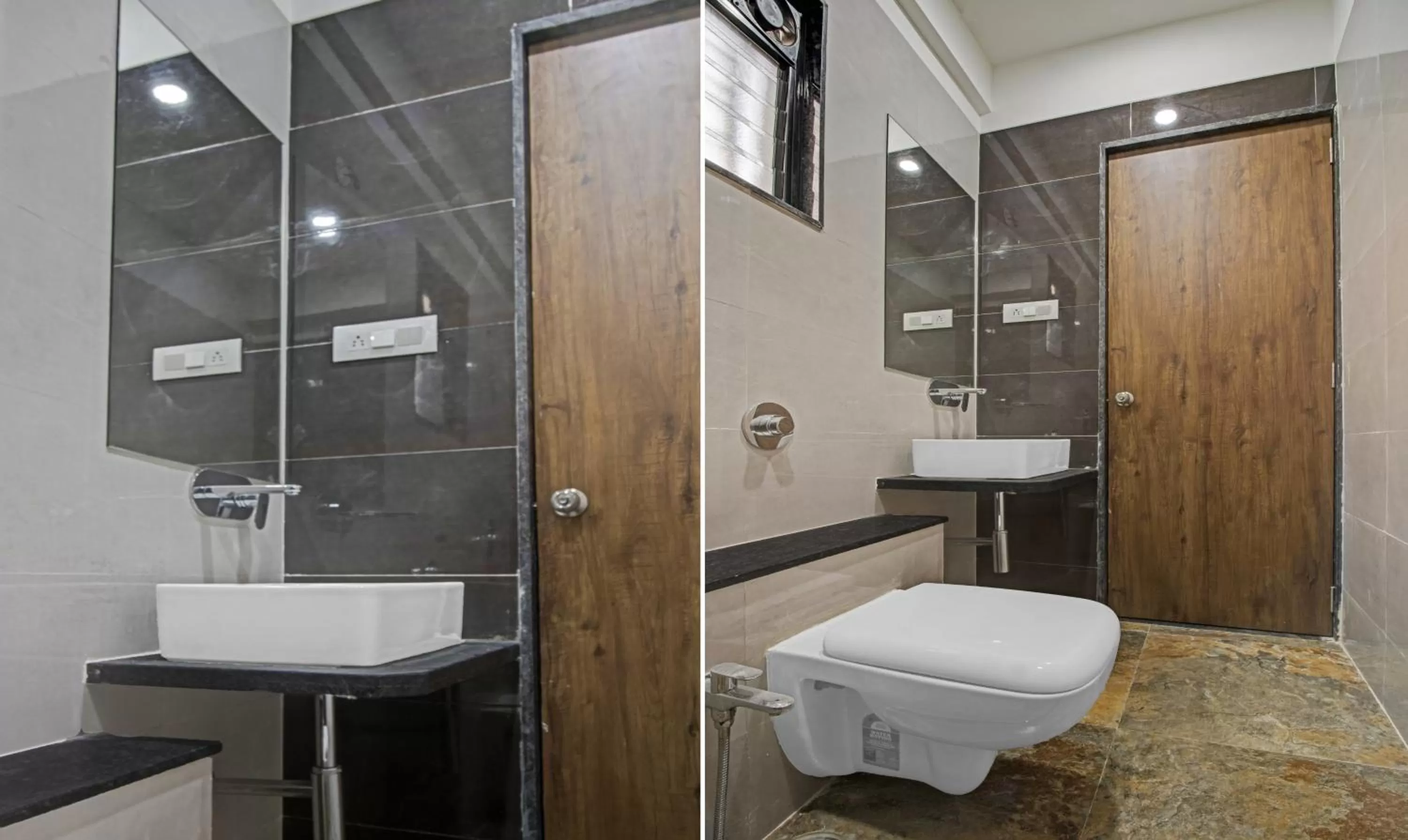 Bathroom in Treebo Chandraprasth Residency