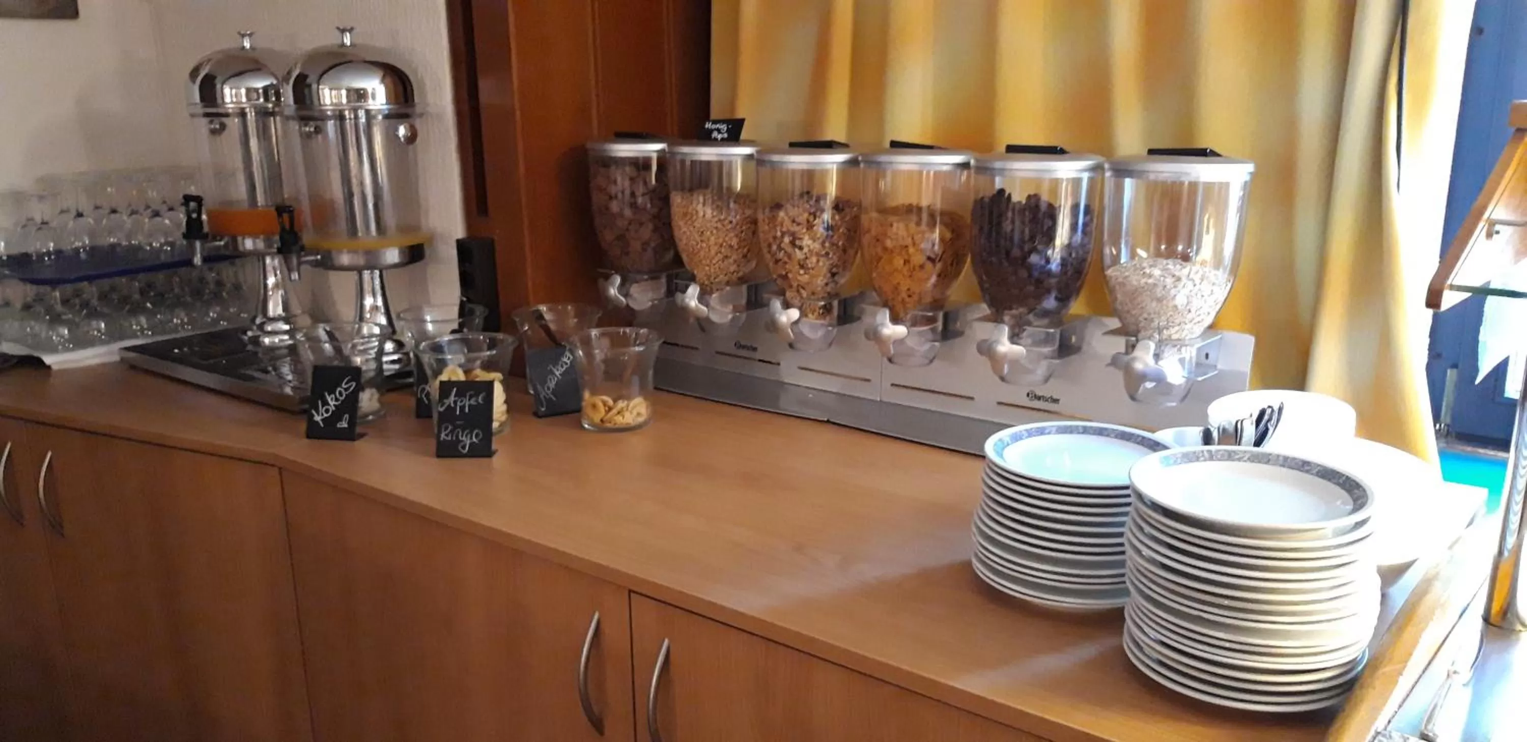 Buffet breakfast in Alemannenhof Hotel Engel