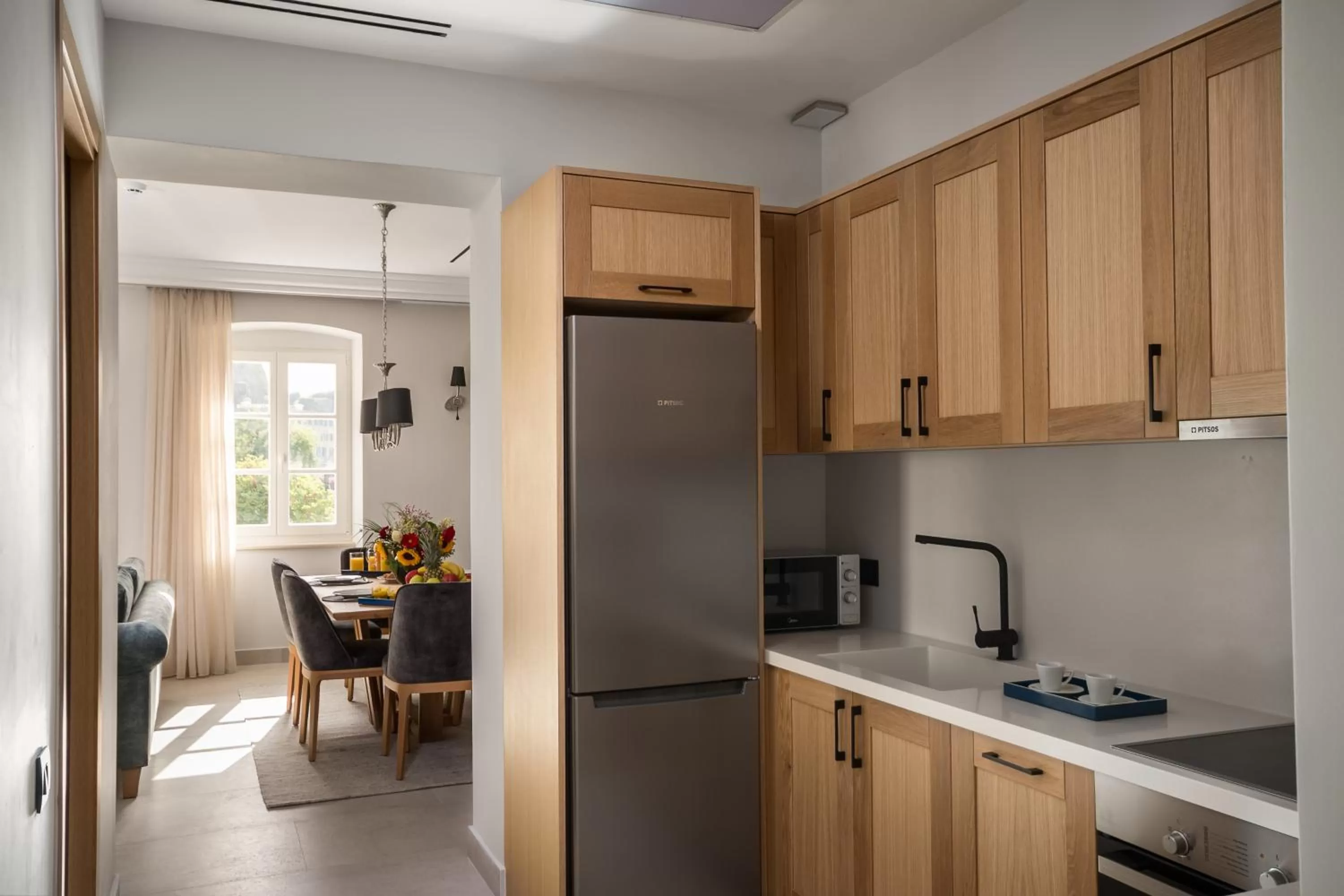 Kitchen or kitchenette in New York Luxury Suites