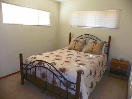 Bed in Kern Riverfront Lodge