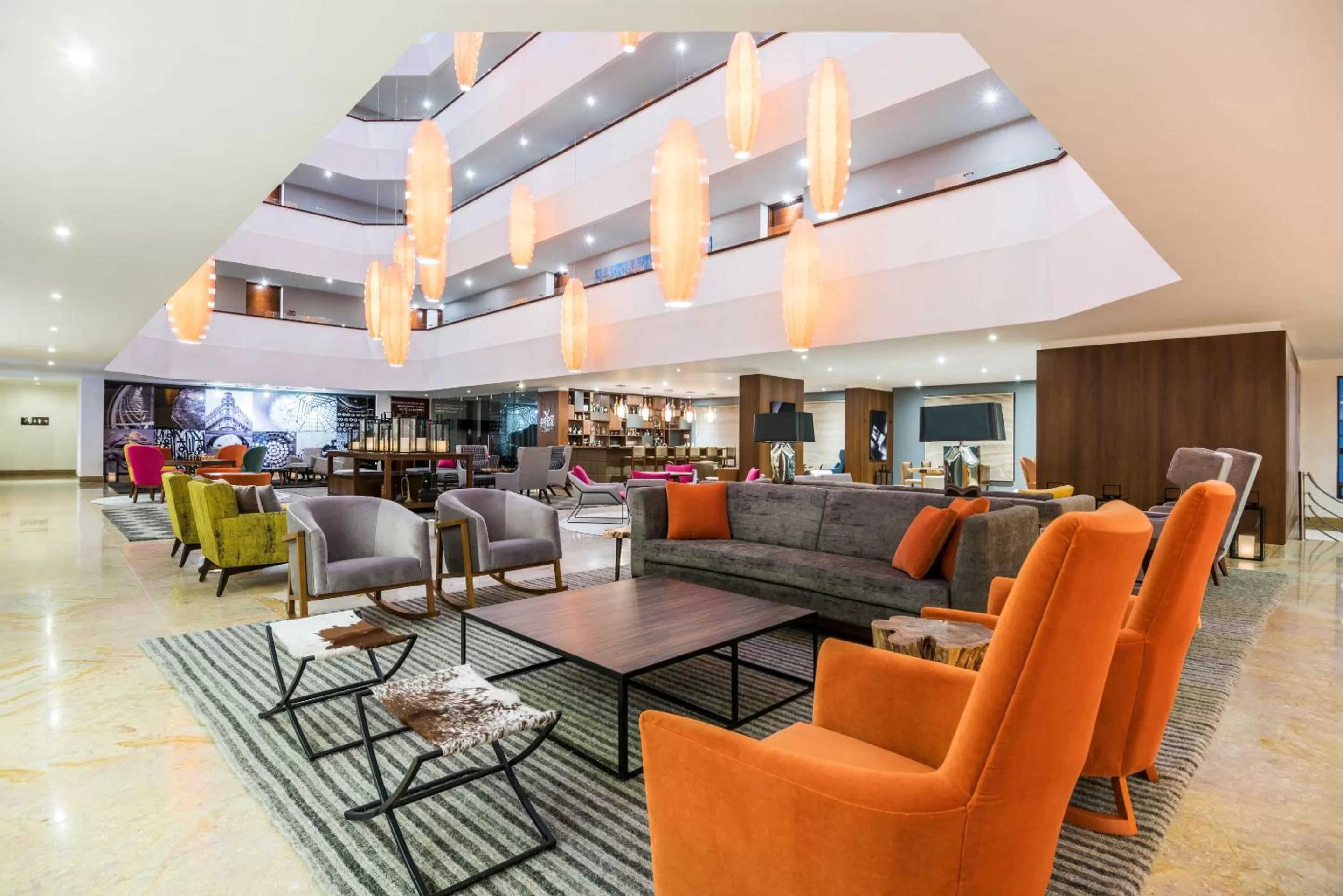 Lobby or reception, Lounge/Bar in Cosmos 100 Executive