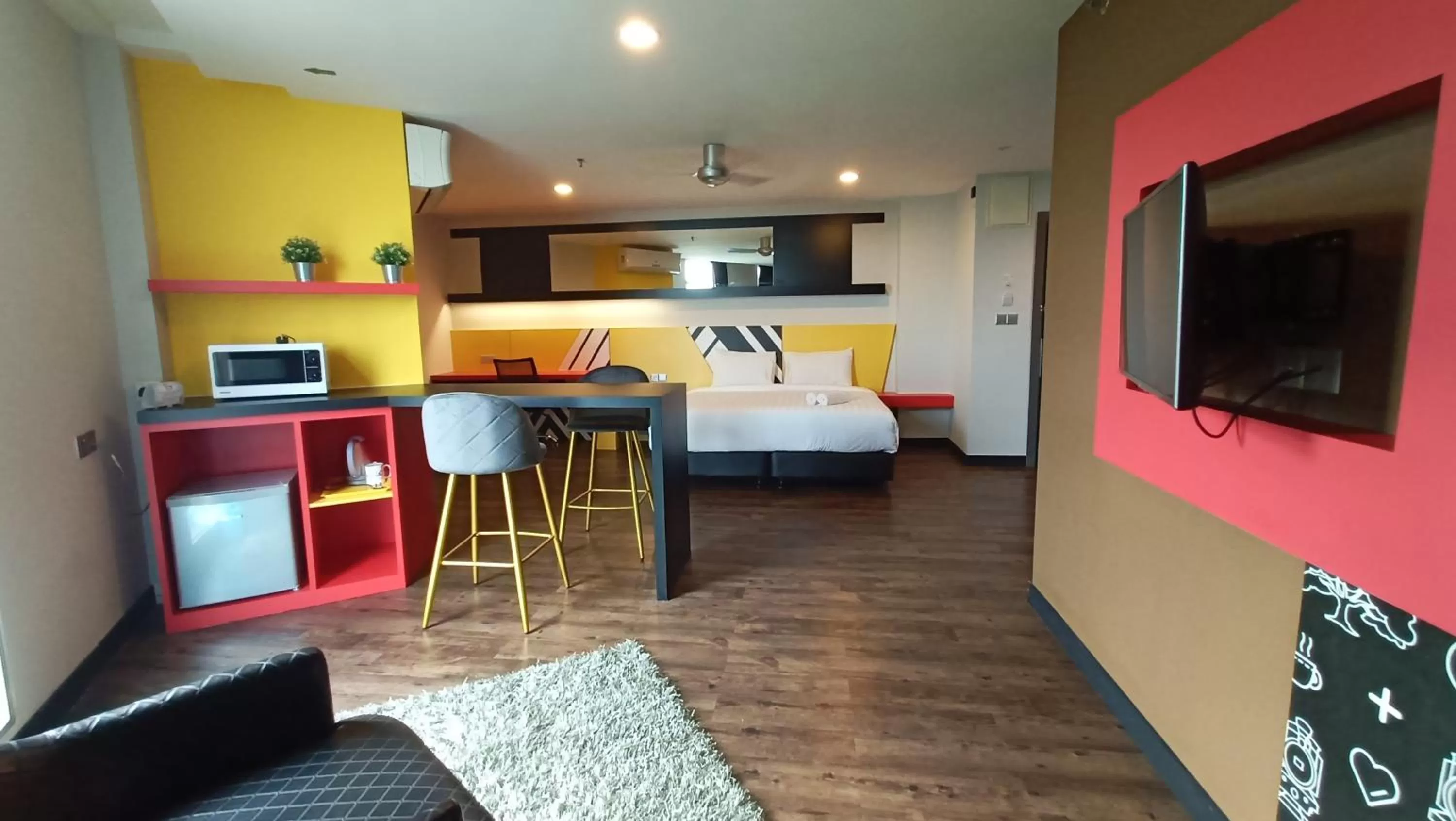 Photo of the whole room in Sense Hotel Taiping