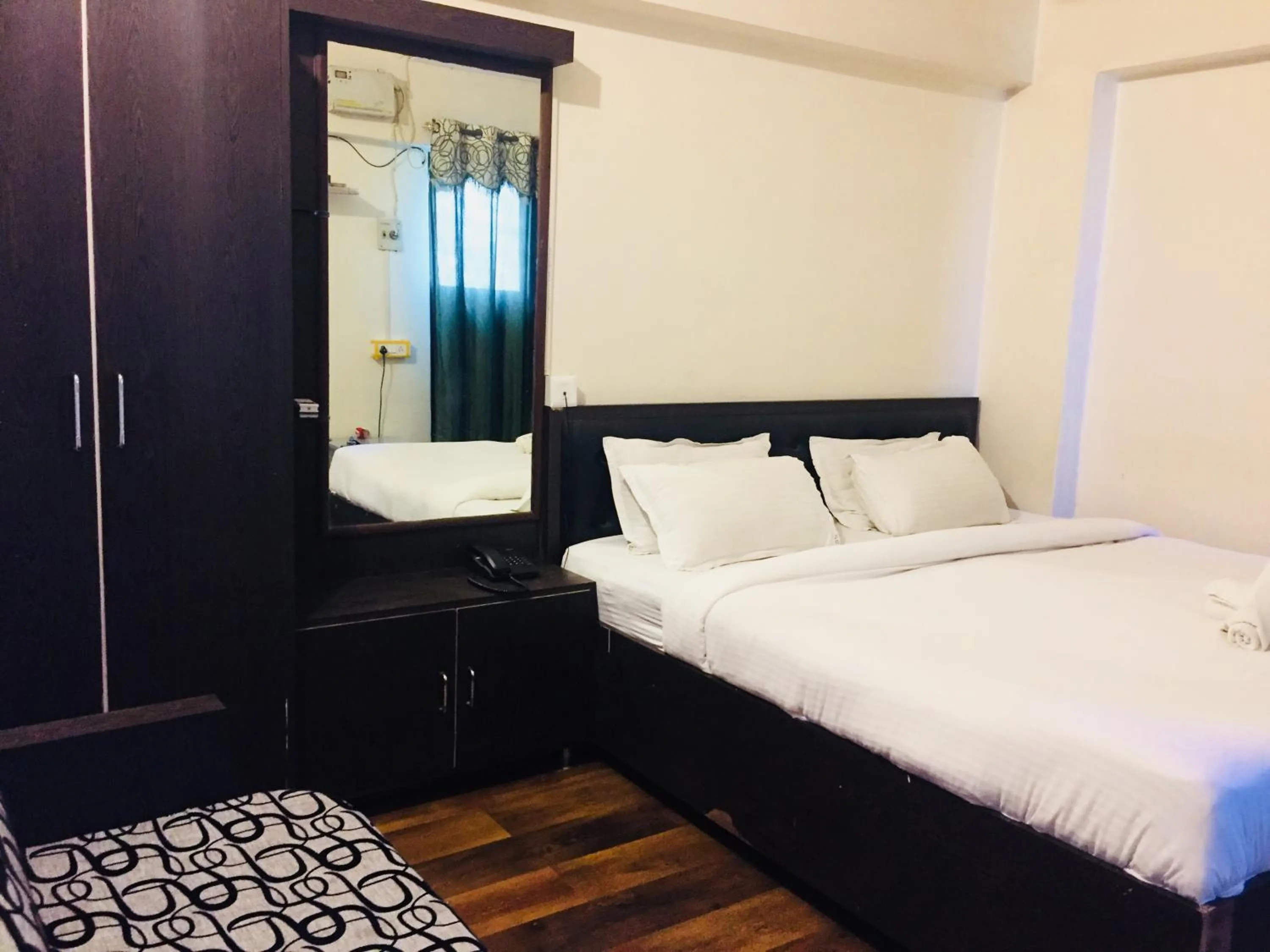 Bedroom in Hotel Sita (place on the heritage ghats of benaras)