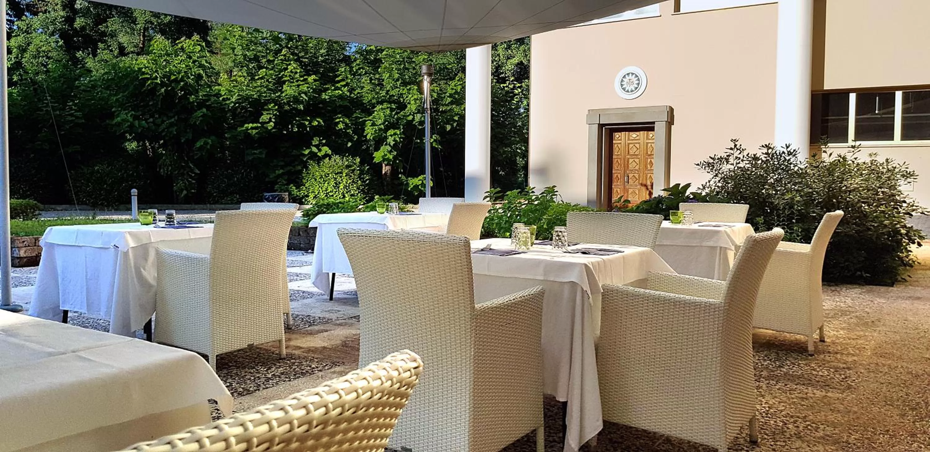 Patio in Hotel Terme di Castel San Pietro