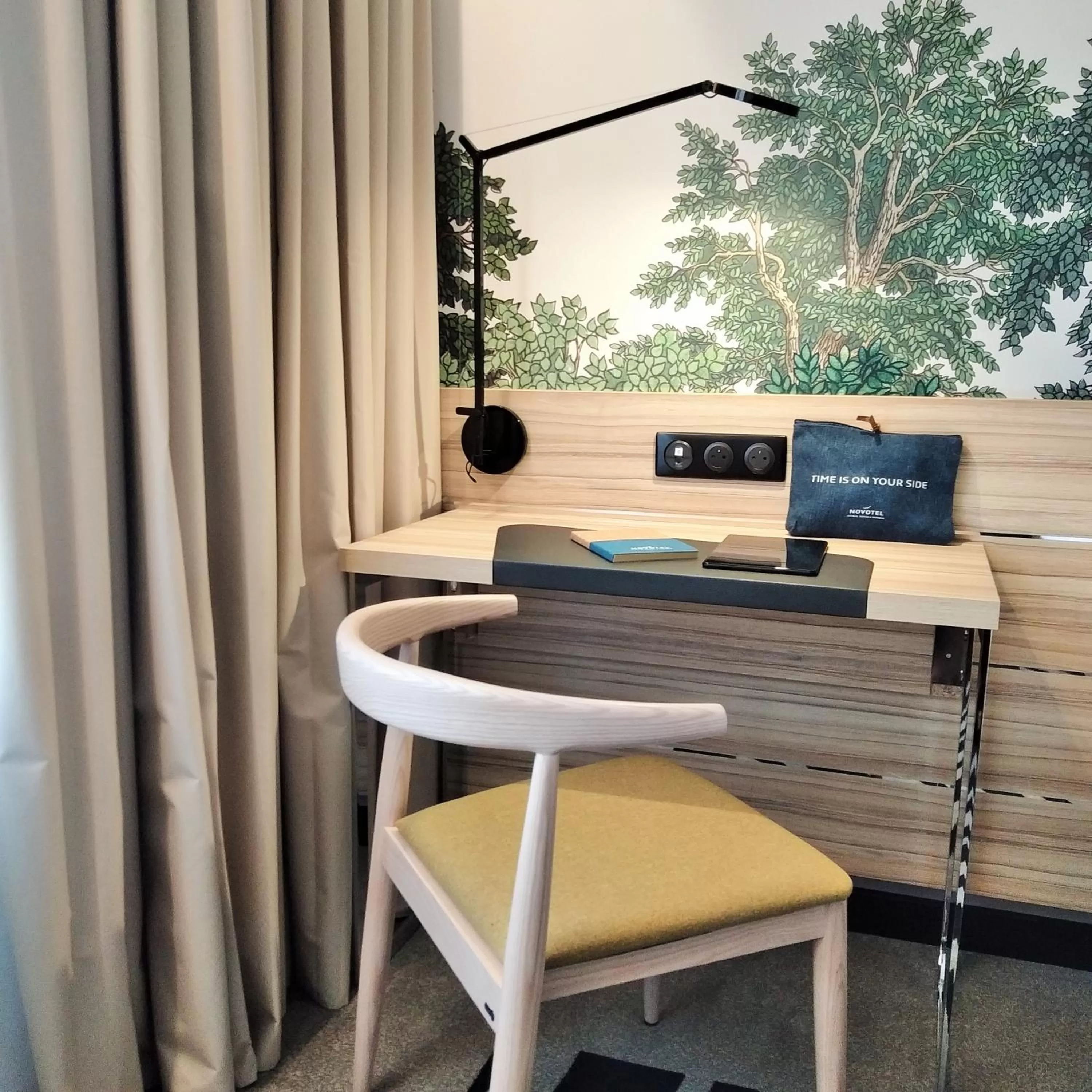 Decorative detail in Novotel Suites Montpellier Antigone