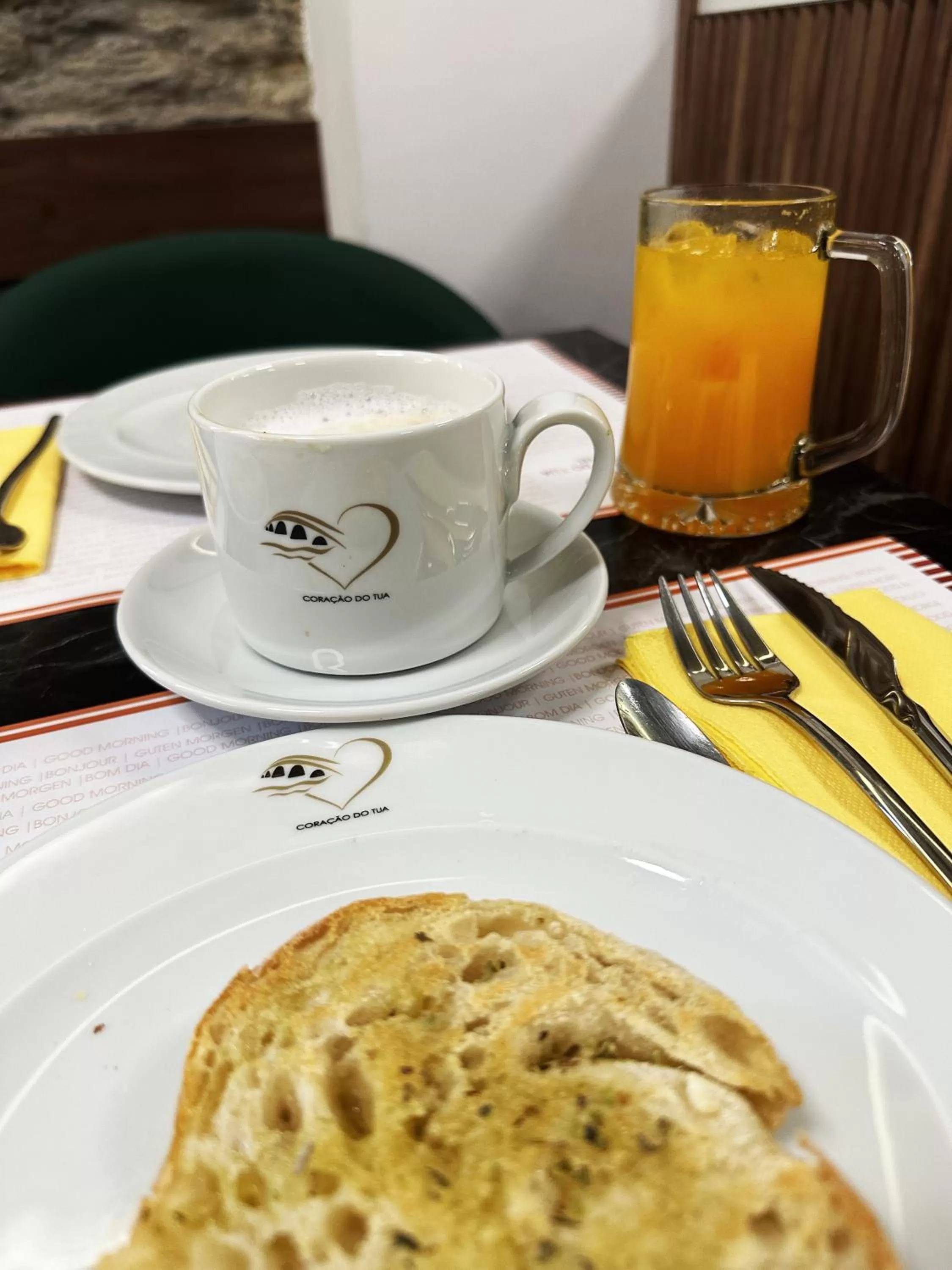 Breakfast in Coração do Tua Hotel