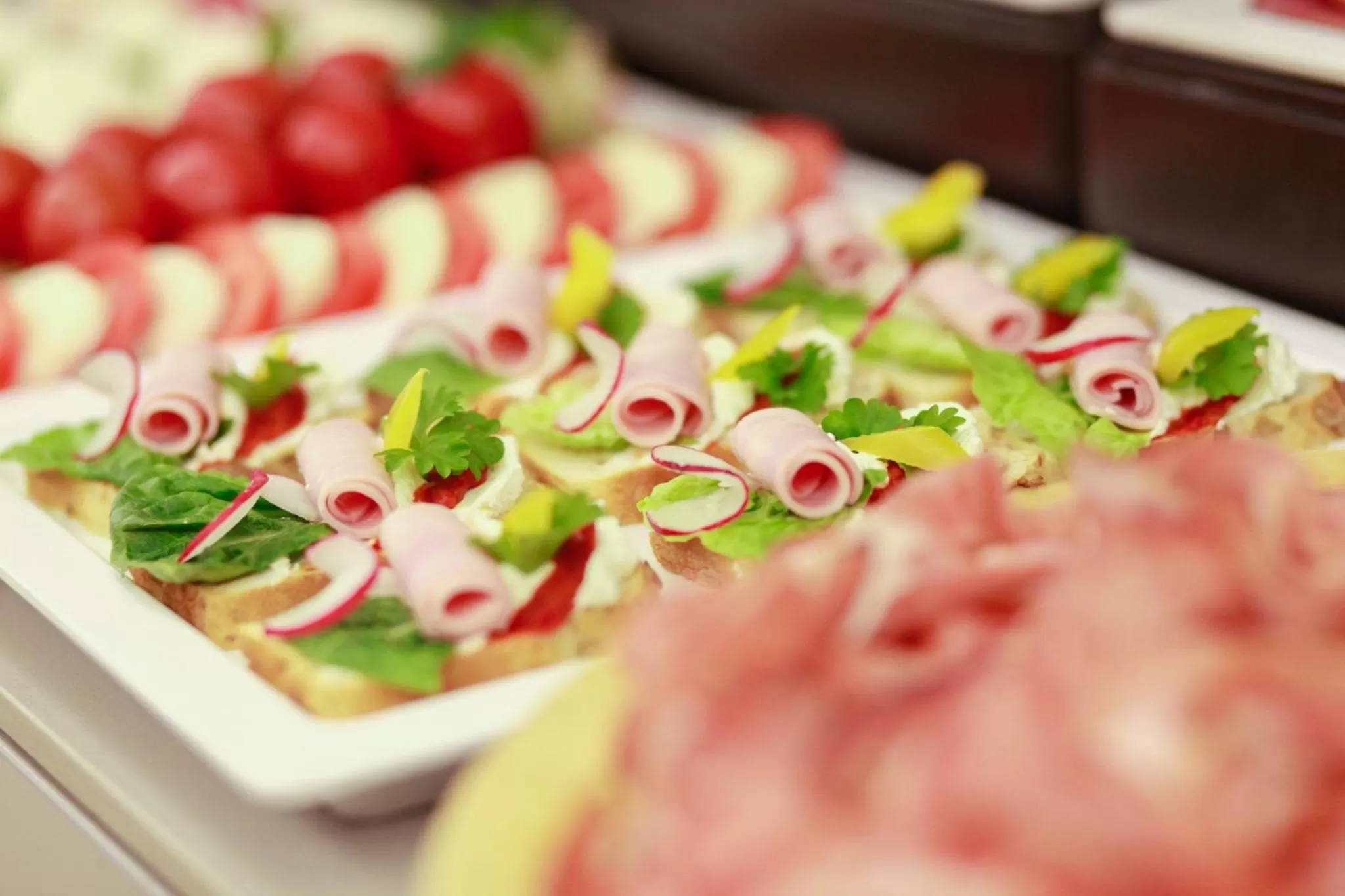 Buffet breakfast in Benefis Boutique Hotel