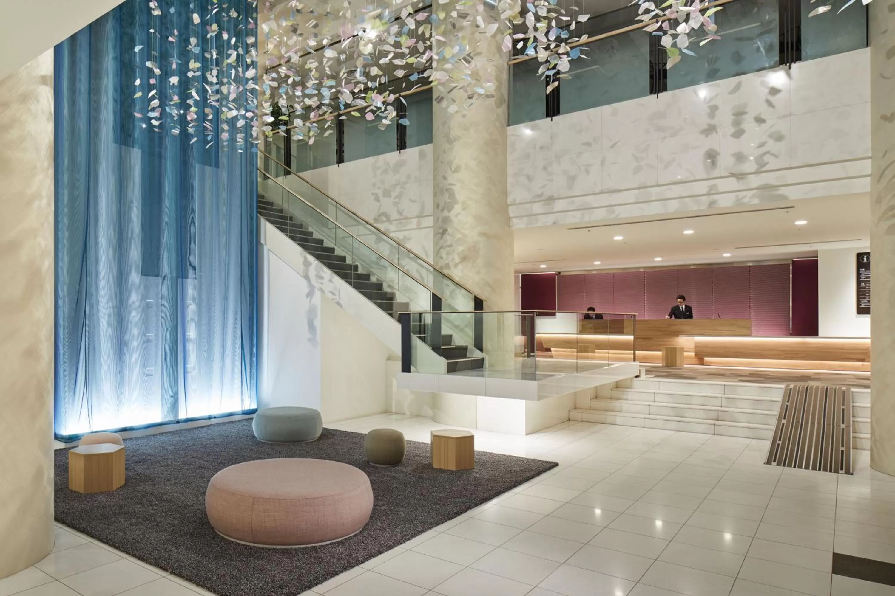 Lobby or reception in Tenza Hotel & SKYSPA at Sapporo Central